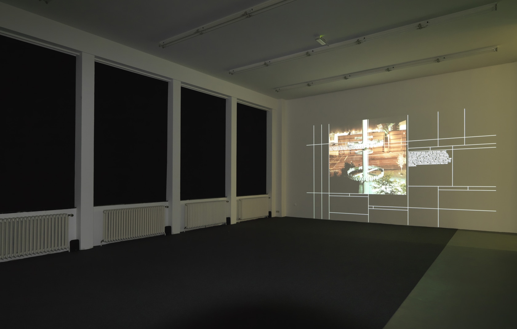 Exhibition view Liam Gillick. Three perspectives and a short scenario, 2008 Witte de With, Rotterdam Photo © Bob Goedewaagen