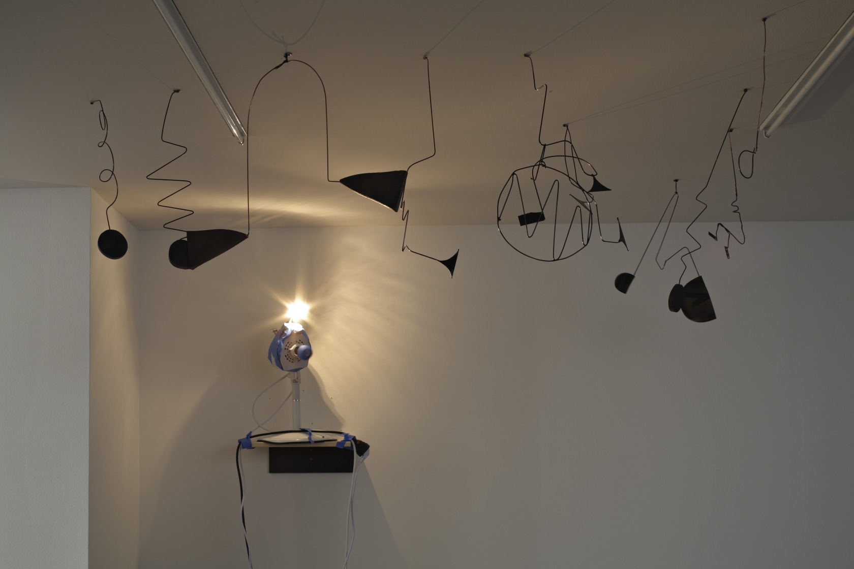 Radio Three, 2008 Radio Three on the Tree in the Light of the Dark Black Night, 2008 © Hans-Georg Gaul