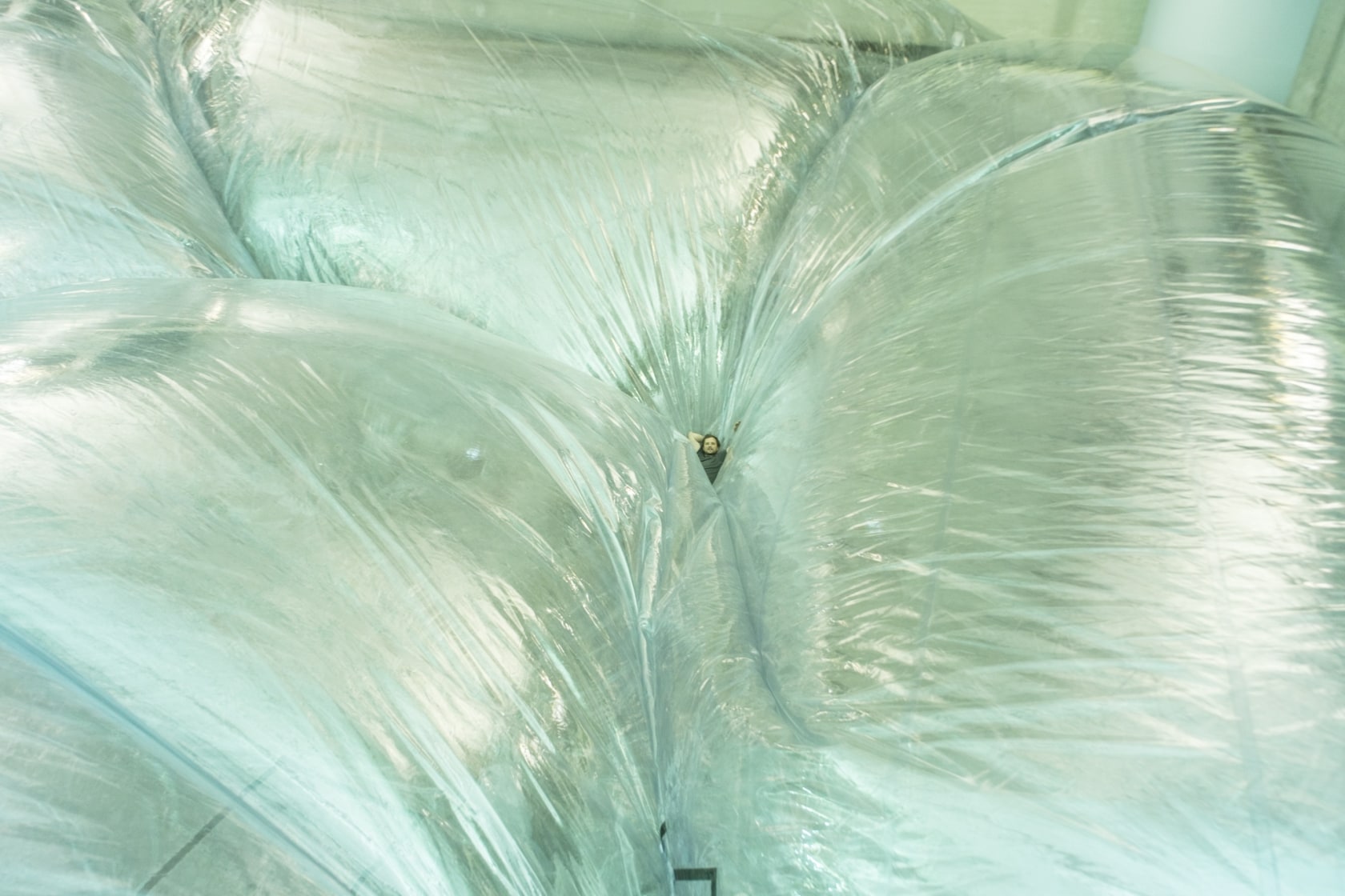 Exhibition view On Space Time Foam, 2013 Pirelli HangarBicocca, Milan Photo &copy; Alessandro Coco