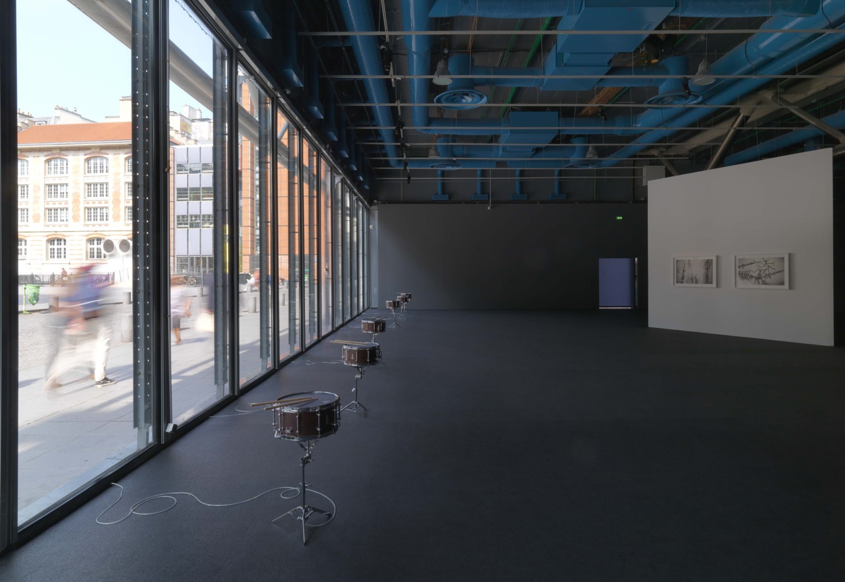 Exhibition view Anri Sala, 2012 Centre Pompidou, Paris Photo © Ph. Migeat