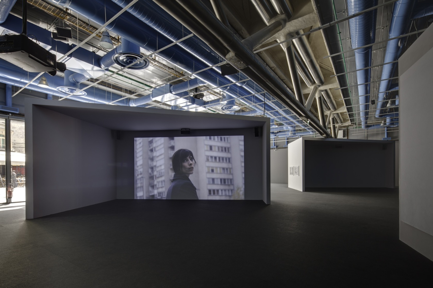 Exhibition view Anri Sala, 2012 Centre Pompidou, Paris Photo © Ph. Migeat