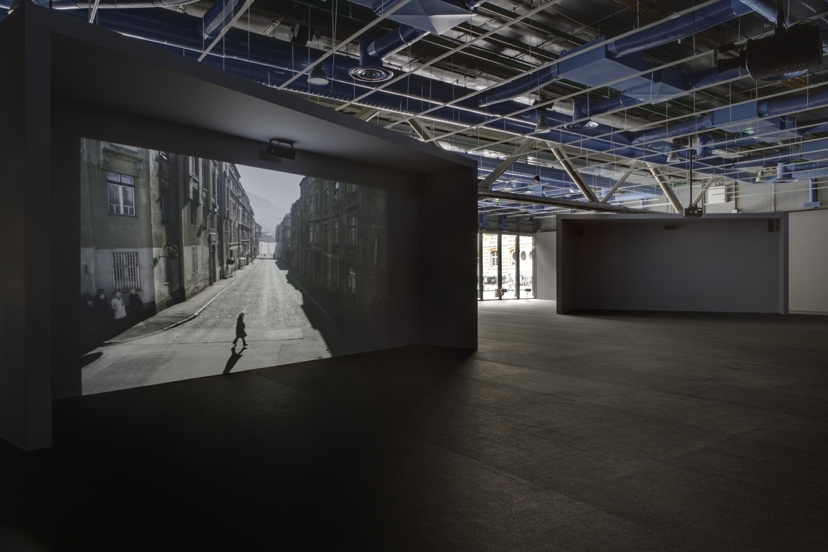Exhibition view Anri Sala, 2012 Centre Pompidou, Paris Photo © Ph. Migeat