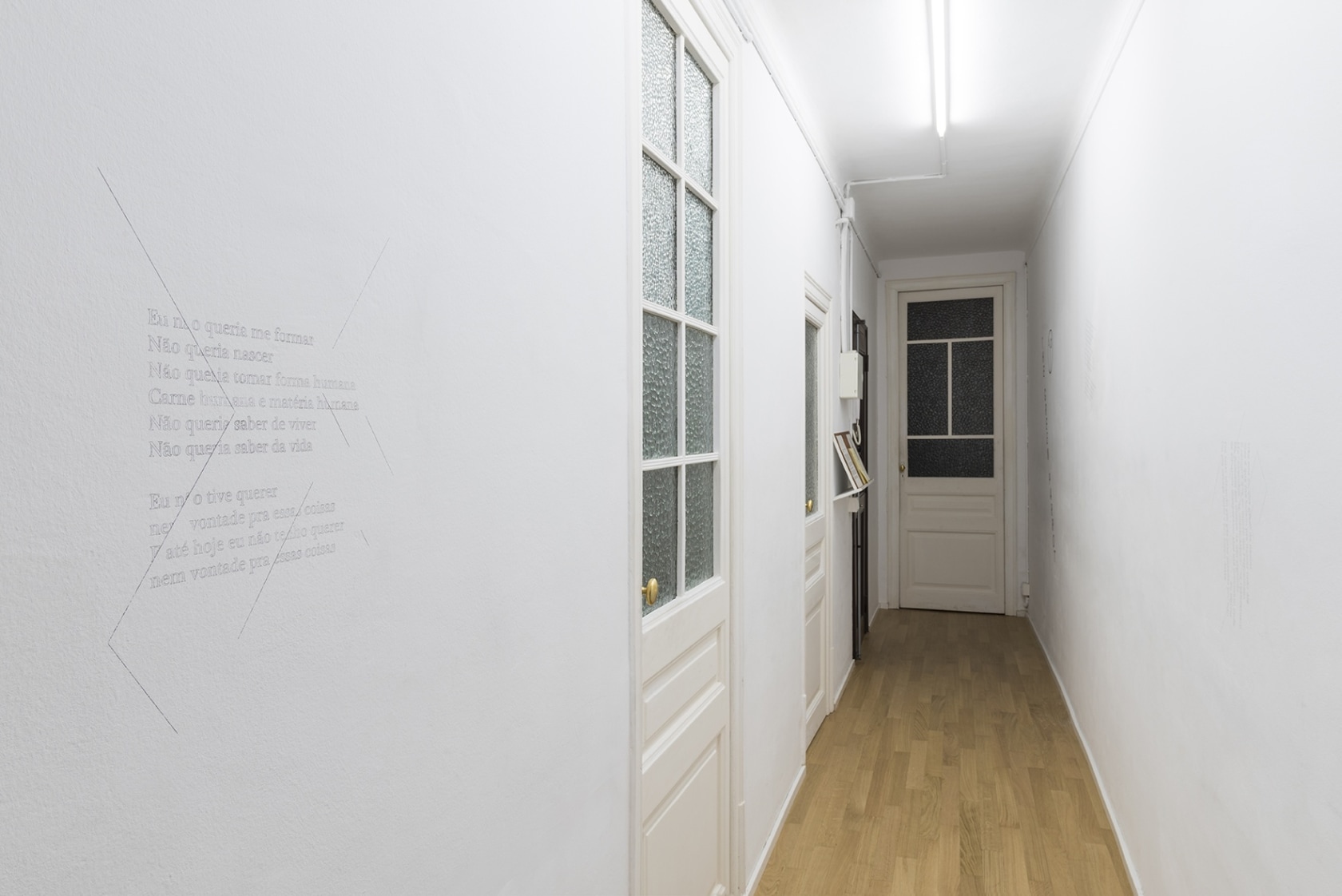 Exhibition view Did Not Want to Have Human Form, Human Flesh or Human Matter, 2016 The Green Parrot, Barcelona Photo...