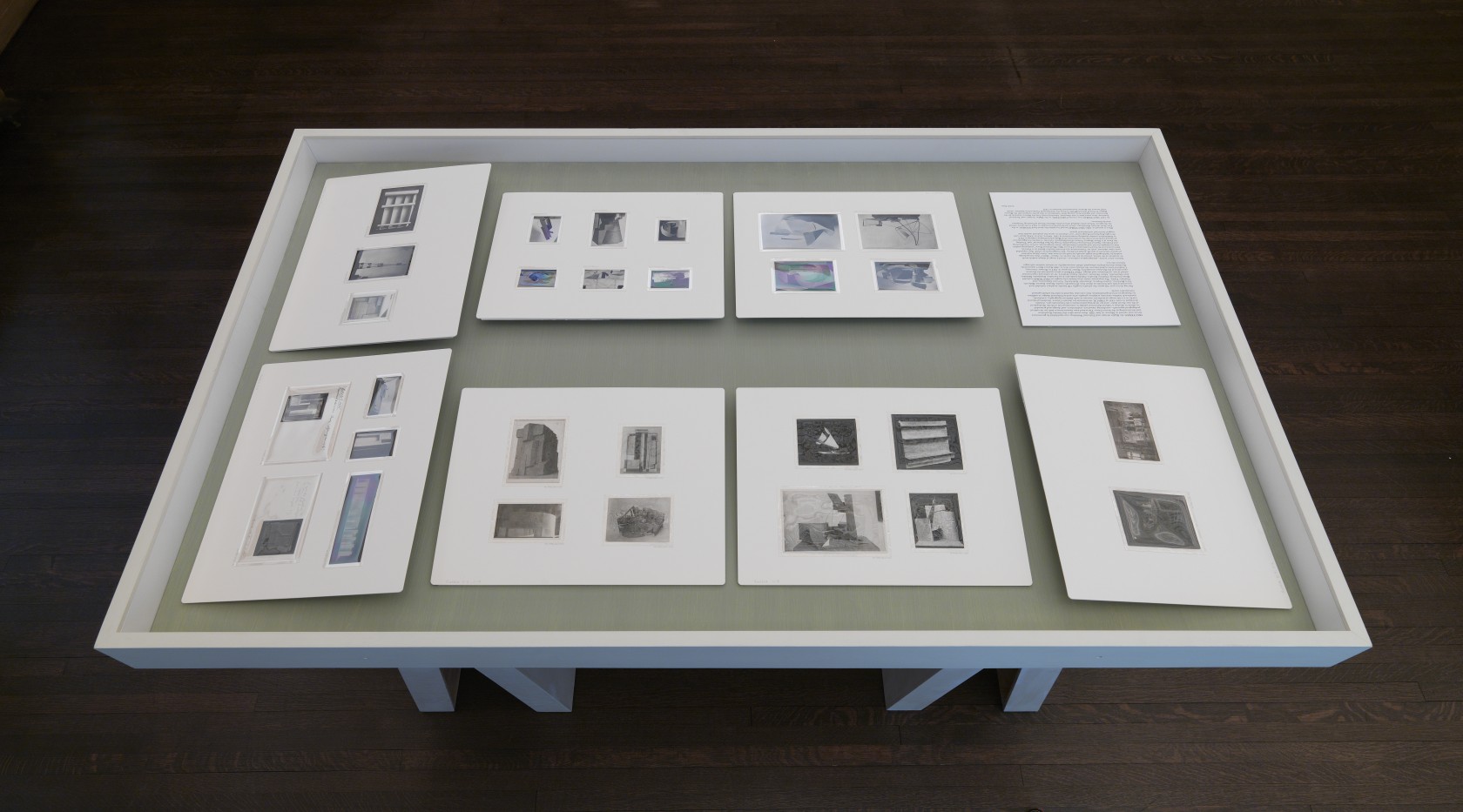 Exhibition view Model Studies, 2013 Graham Foundation, Chicago Photo © Paul Green