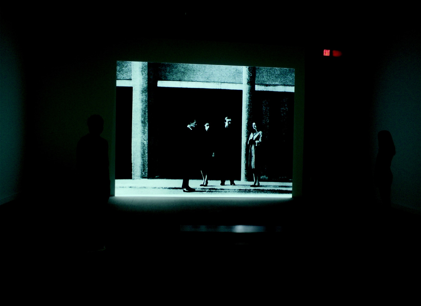 Exhibition view David Claerbout, 2008 MIT List Visual Arts Center, Boston Photo © MIT List Visual Arts Center