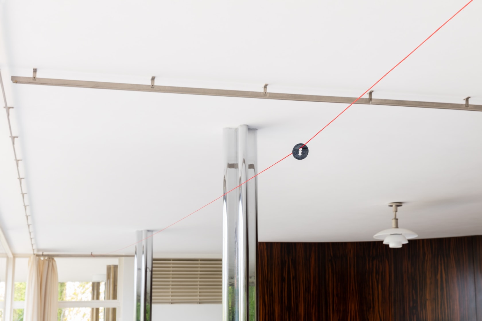 Exhibition view Tugendhat 1: Jiří David, Jiří Kovanda, Roman Ondak, 2017 Villa Tugendhat, Brno Photo © Andrea Rossetti