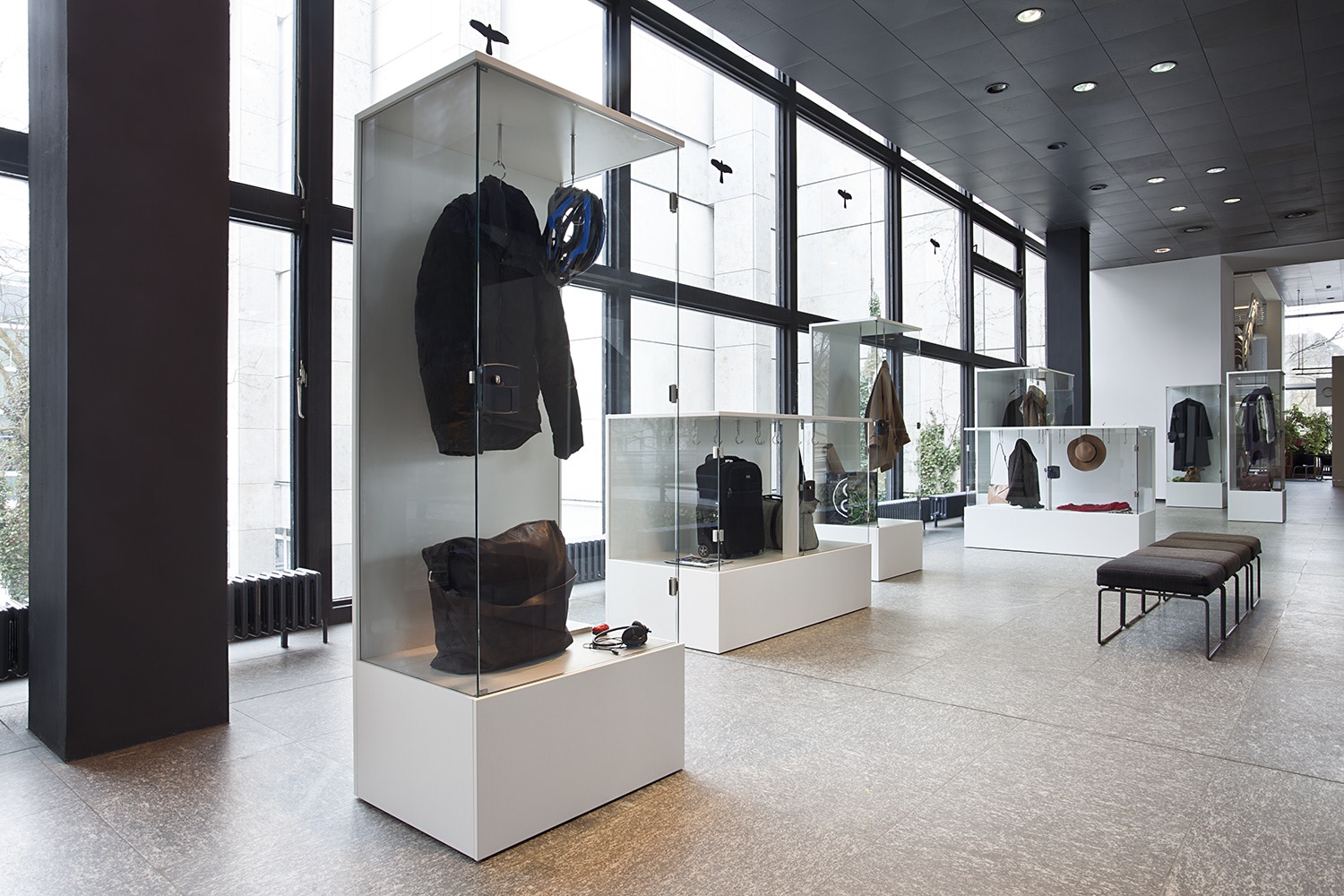 Exhibition view Karin Sander: Identities on Display, 2013 Ethnologisches Museum und Museum für Asiatische Kunst, Humboldt-Lab, Berlin Photo © Andrea...