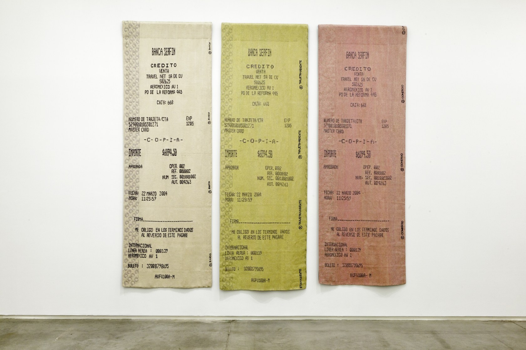 Exhibition view Nobody Needs To Know The Price Of Your Saab, 2011 Institute of Contemporary Art, Boston Photo © John...
