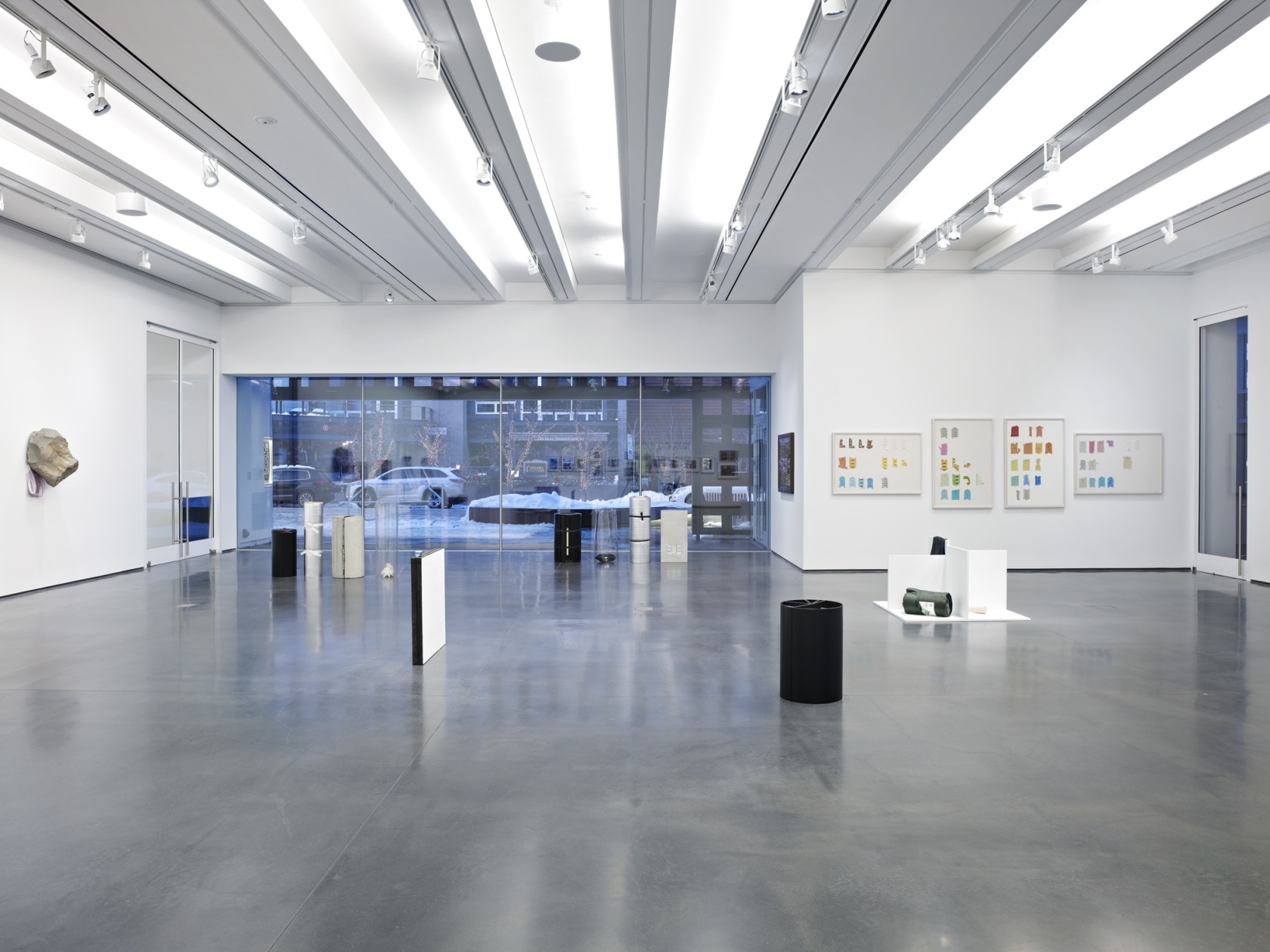 Exhibition view With Personal Thanks To Their Contractual Thingness, 2014–15 Aspen Art Museum Photo © Tony Prikyl