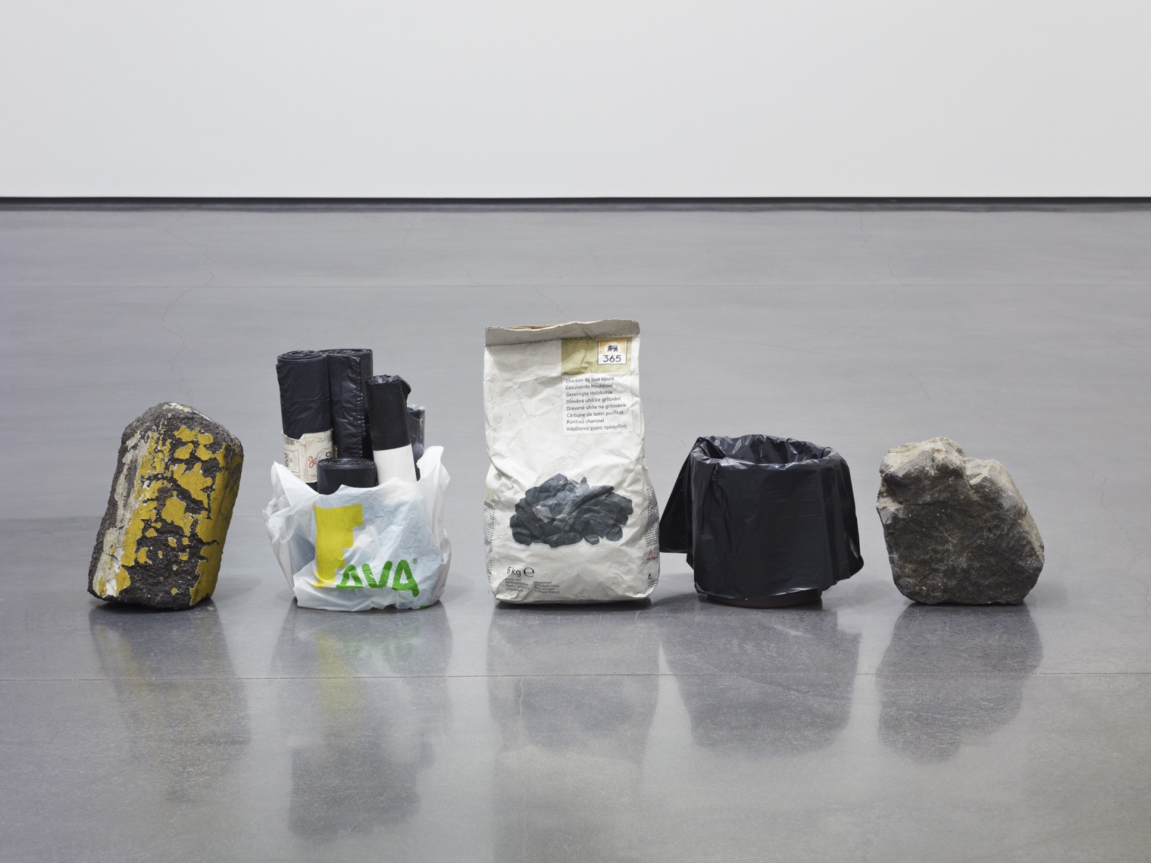 Exhibition view With Personal Thanks To Their Contractual Thingness, 2014–15 Aspen Art Museum Photo © Tony Prikyl