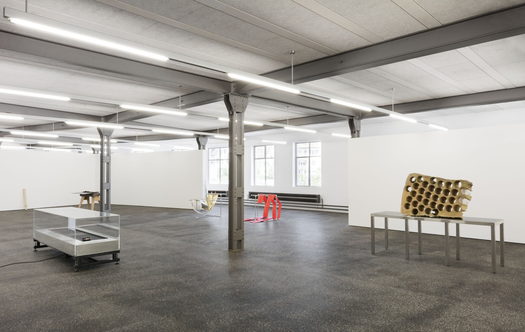 Exhibition view Product Testing Unit, 2016 Alte Fabrik, Rapperswil Photo © Andrea Rossetti
