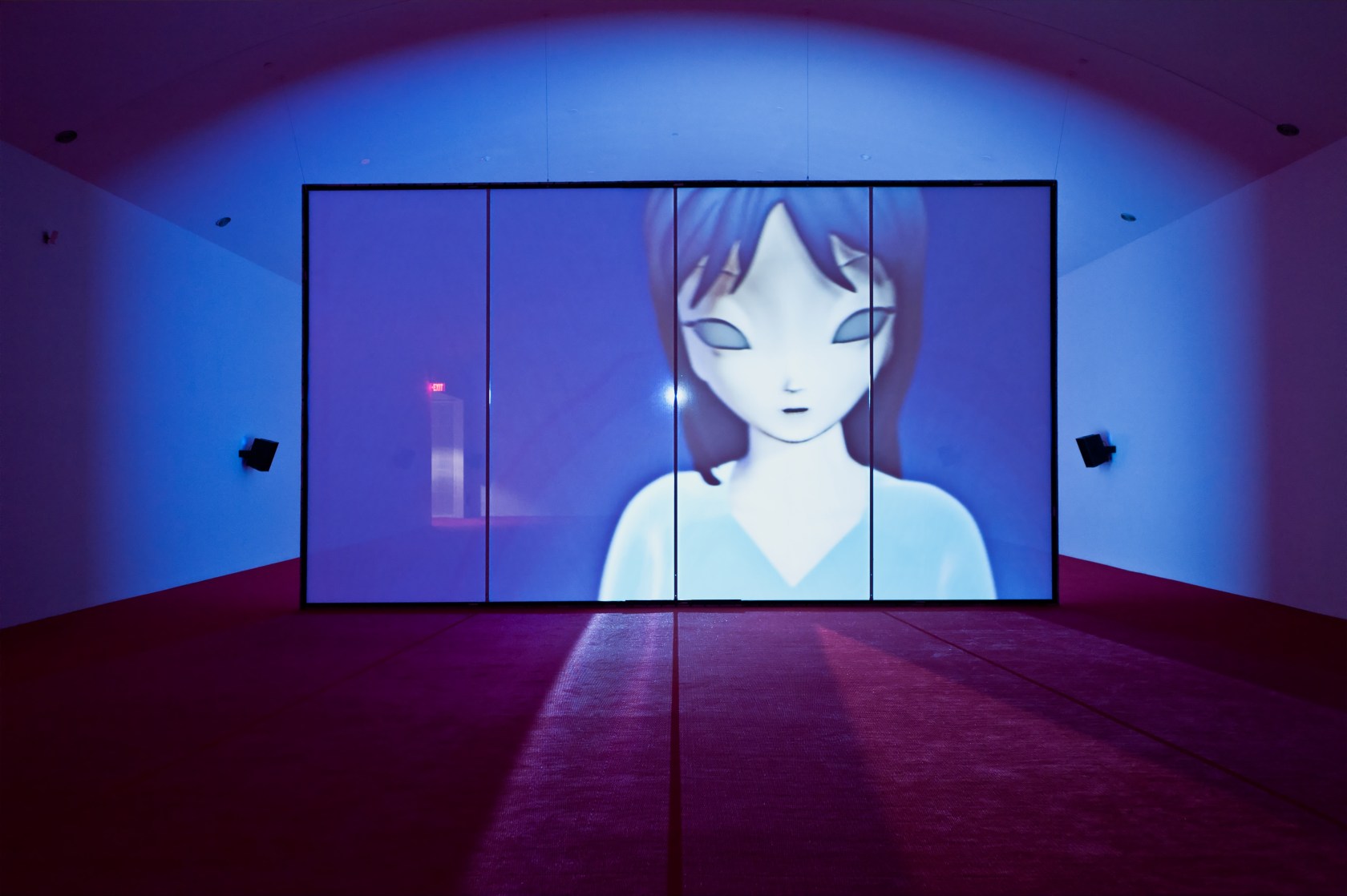 Exhibition view Philippe Parreno, 2010 Center for Curatorial Studies, Bard College, Annandale-on-Hudson, NY Photo © Chris Kendall