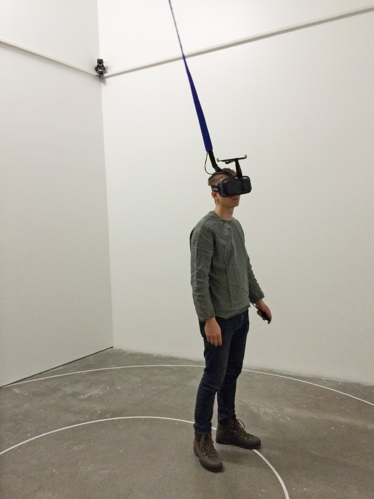 Phantom (Kingdom of all the animals and all the beasts is my name), 2014–15 Oculus Rift virtual reality headset, Unity...