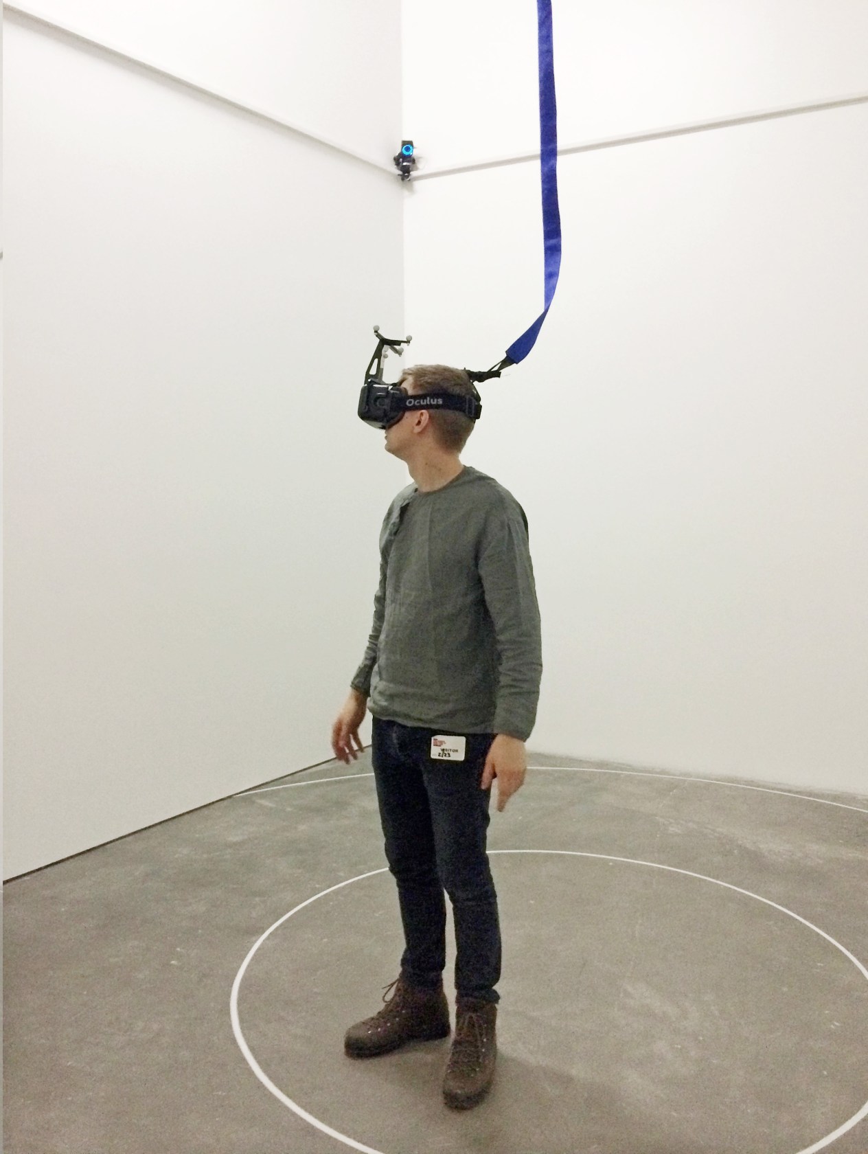 Phantom (Kingdom of all the animals and all the beasts is my name), 2014–15 Oculus Rift virtual reality headset, Unity...