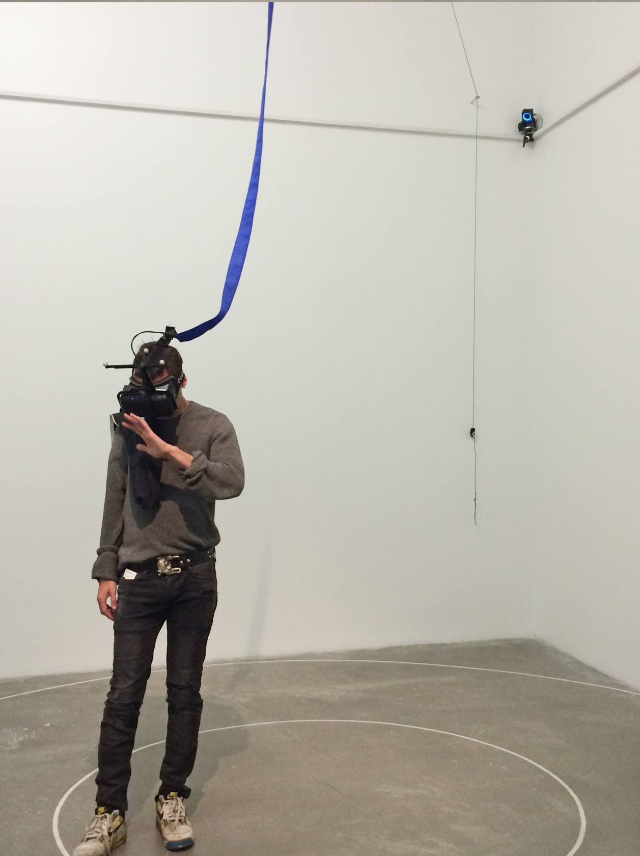 Phantom (Kingdom of all the animals and all the beasts is my name), 2014–15 Oculus Rift virtual reality headset, Unity...