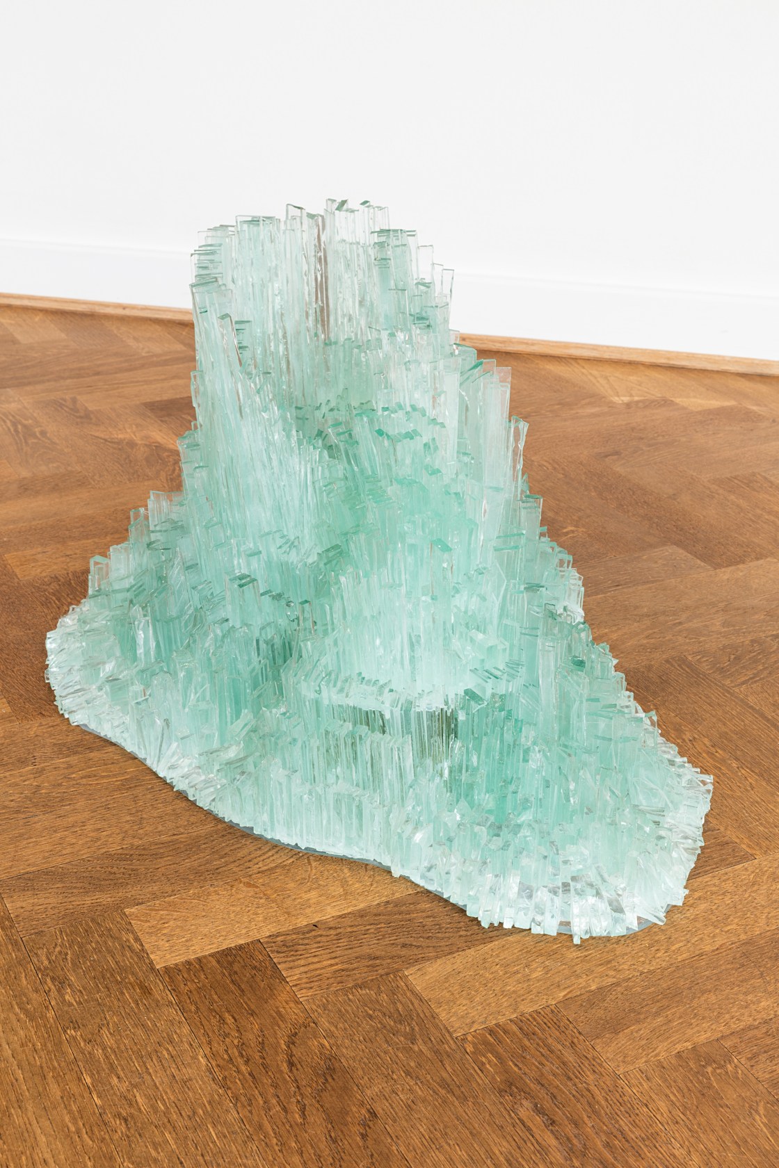 Vulkankrater, 2012 Glass, silicone, polycarbonate Photo © Andrea Rossetti