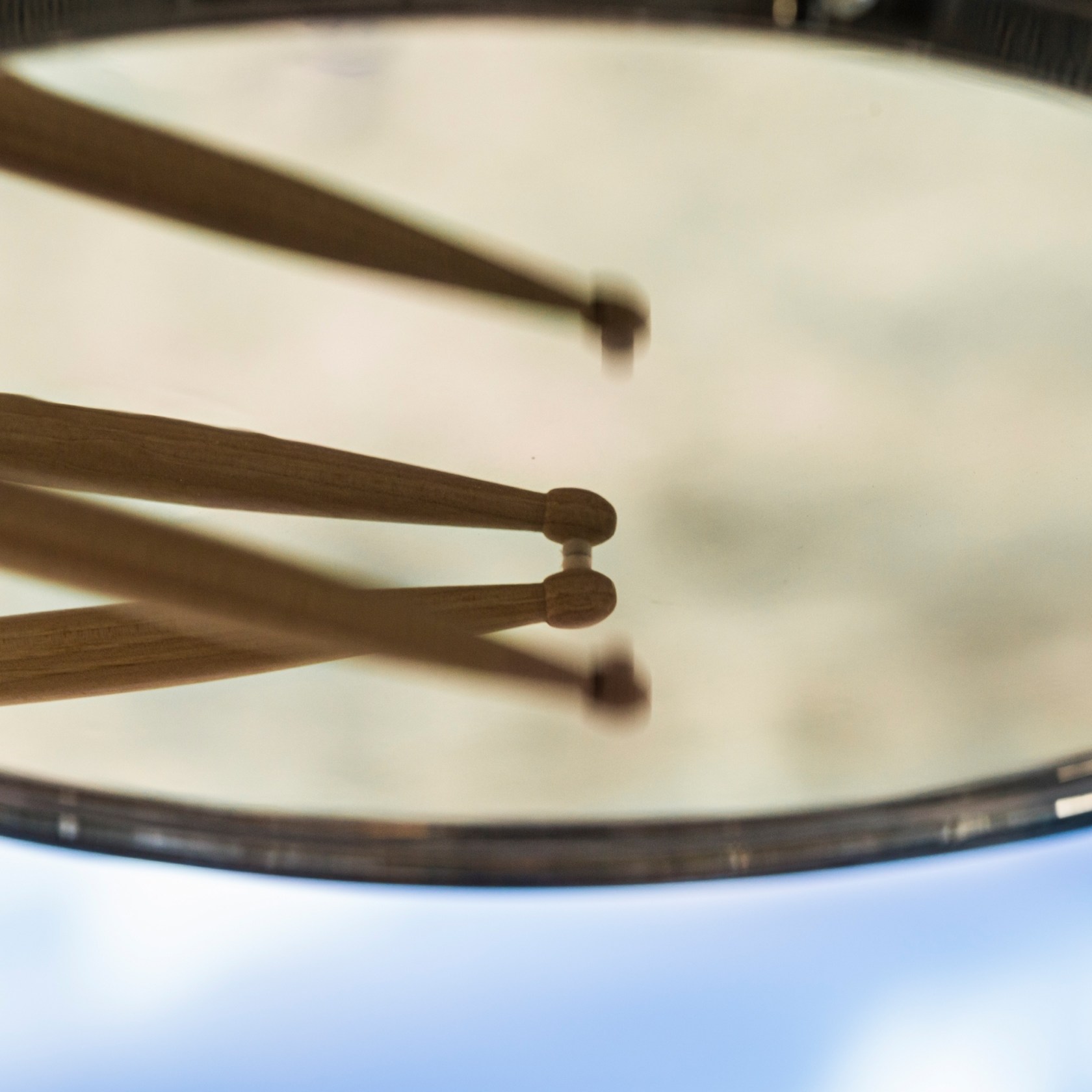 The Last Resort, 2017 42-channel sound installation including 38 altered snare drums, loudspeaker parts, snare stands, drumsticks, soundtrack and 4...