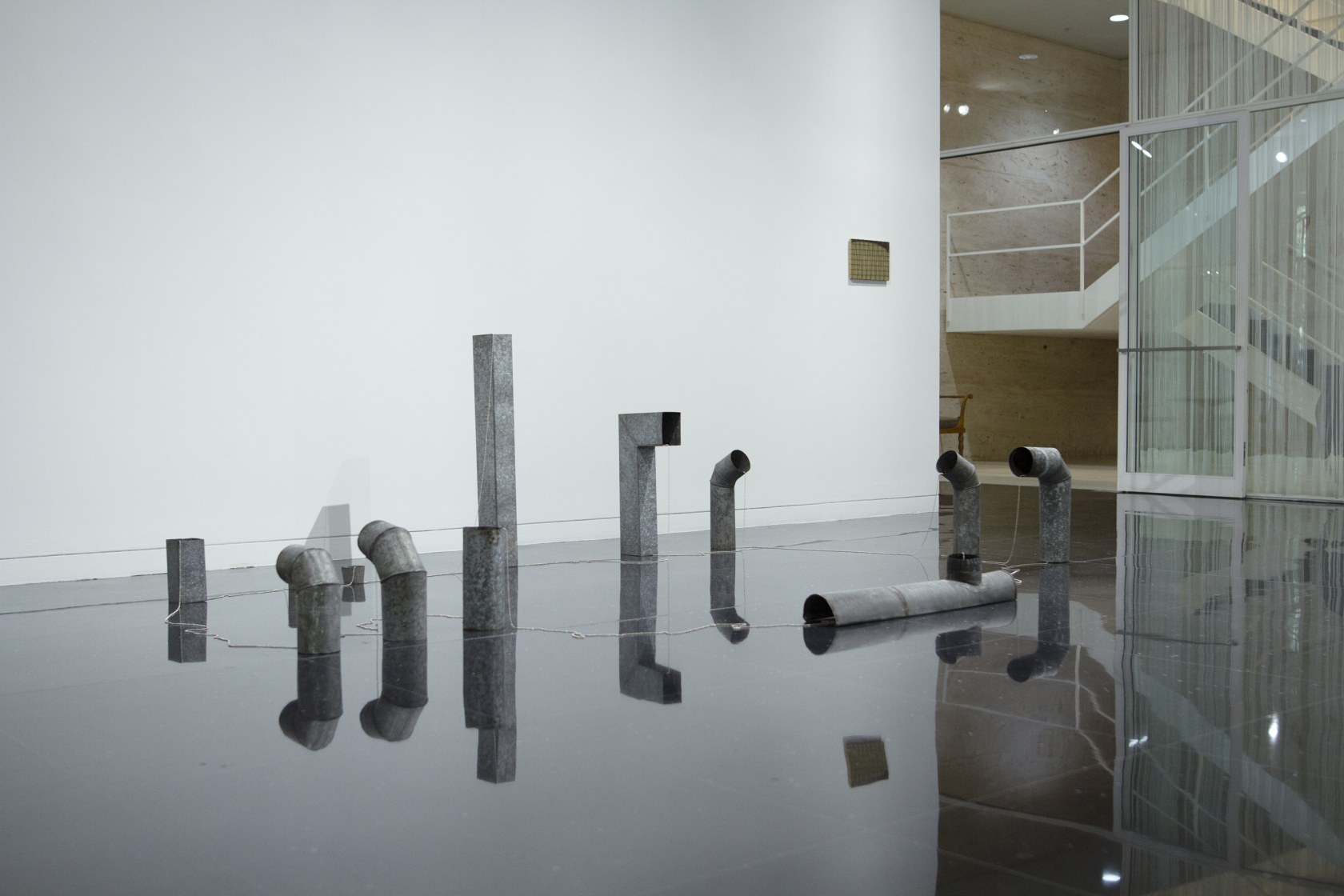 Exhibition view: Man Walking Toward a Fata Morgana, The Arts Club of Chicago, 2017 Photo © Michael Tropea