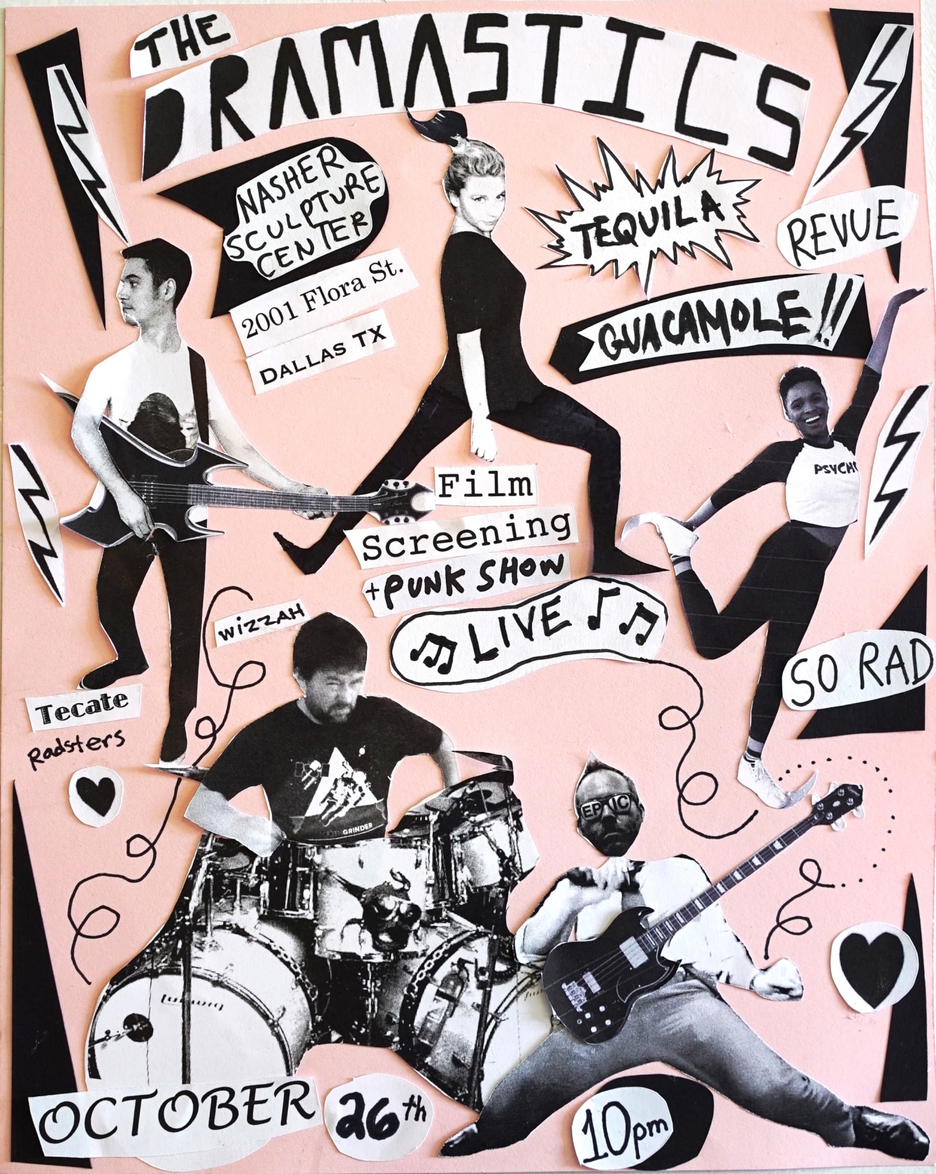 Flyer © Nathan Carter Opening reception on October 26, 2017, 10PM with exhibition viewing, film screening and live perforamcen by...