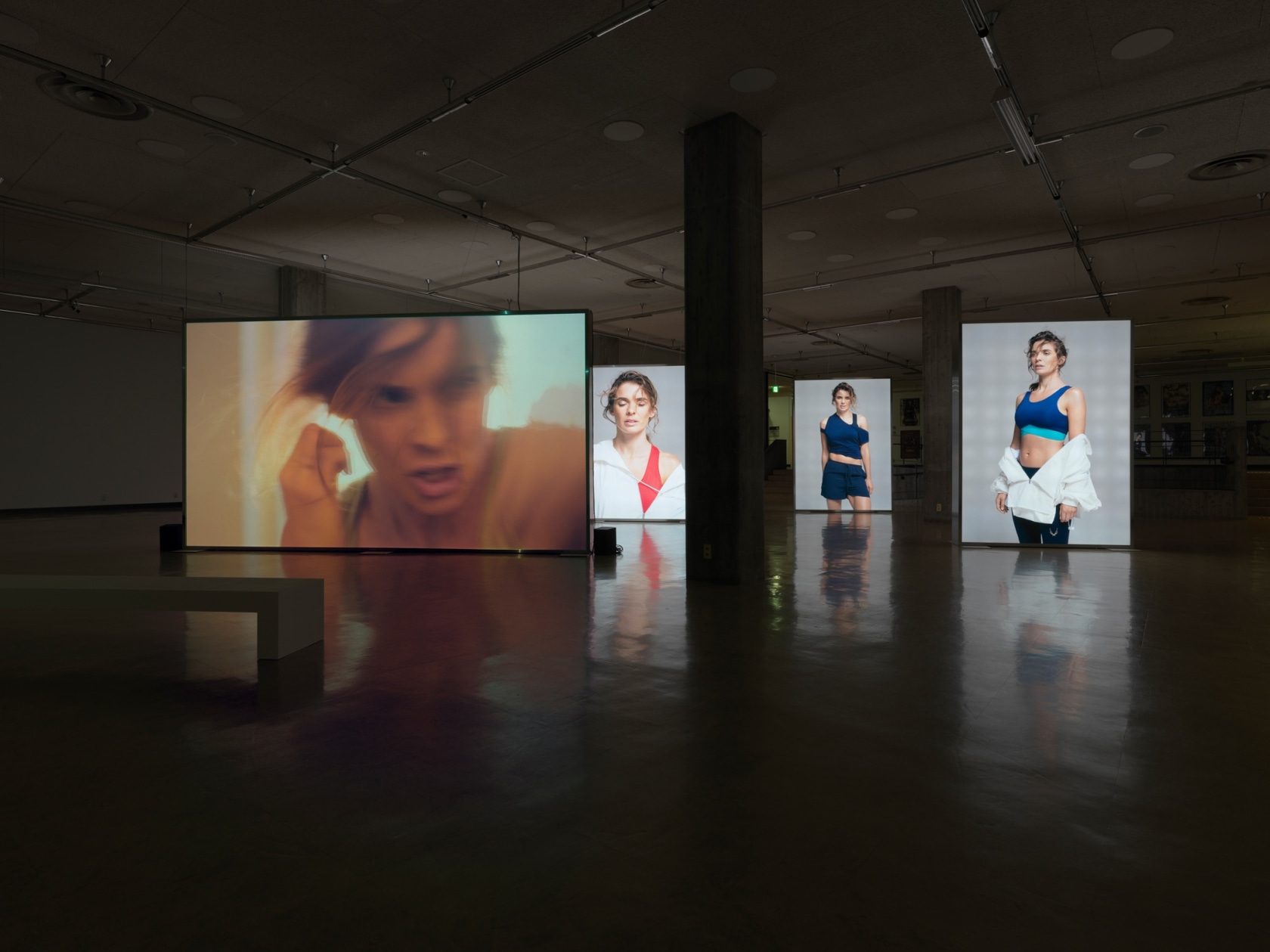 Joanne, 2016 Mixed media installation with video projection Duration: 13:34 min Photo: Yasushi Ichikawa, © Okayama Art Summit 2016