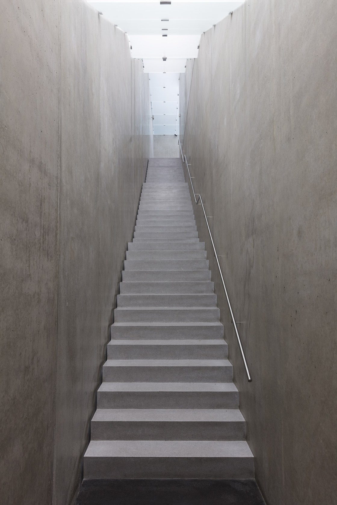 Stairway of the Kunsthaus Bregenz, 2018 Photo © Andrea Rossetti