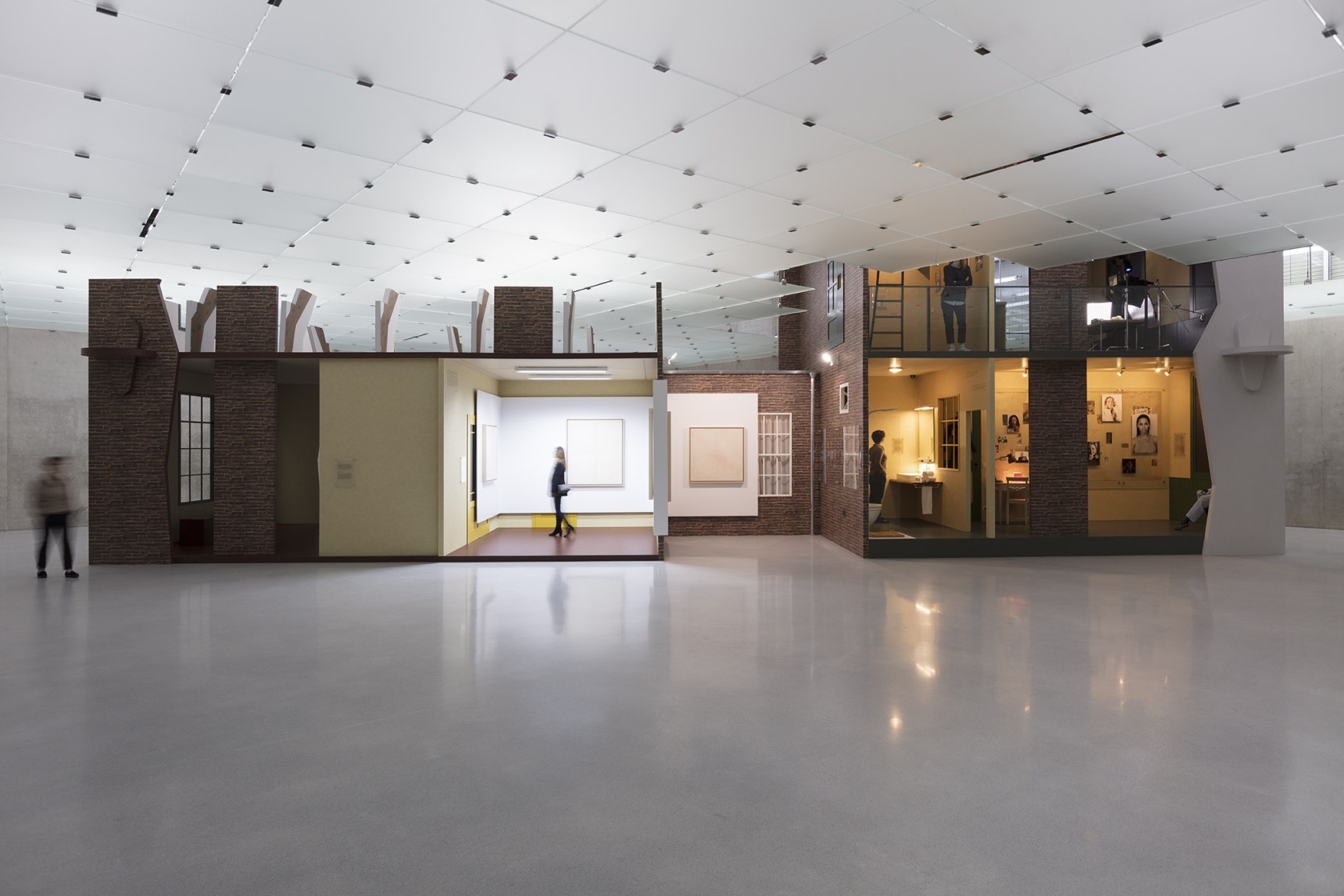 Exhibition view: Simon Fujiwara, Hope House, Kunsthaus Bregenz, 2018 Photo © Andrea Rossetti