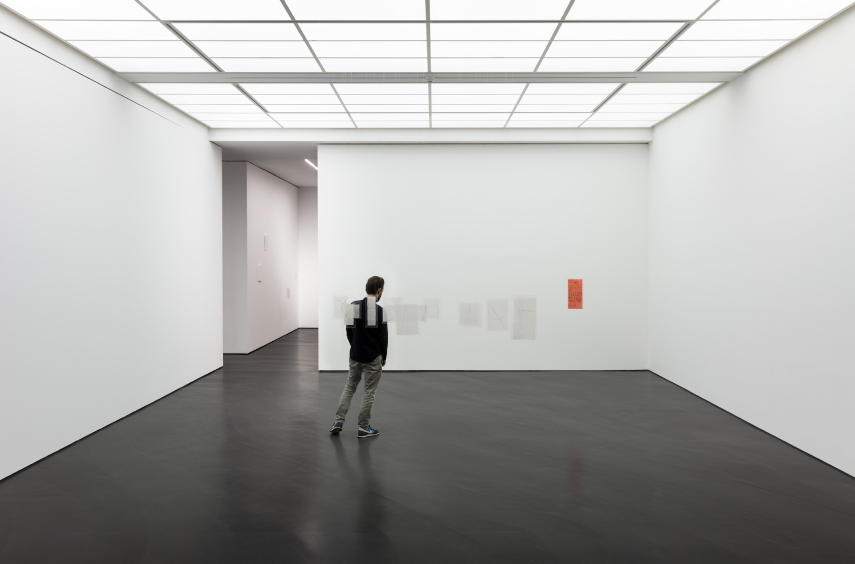 Left: Mira Schendel, Variantes II, 1965. Right: Mira Schendel, Monotipia, 1970-1979. Exhibition view: Afinidades Eletivas, Esther Schipper, Berlin, 2018. Photo...