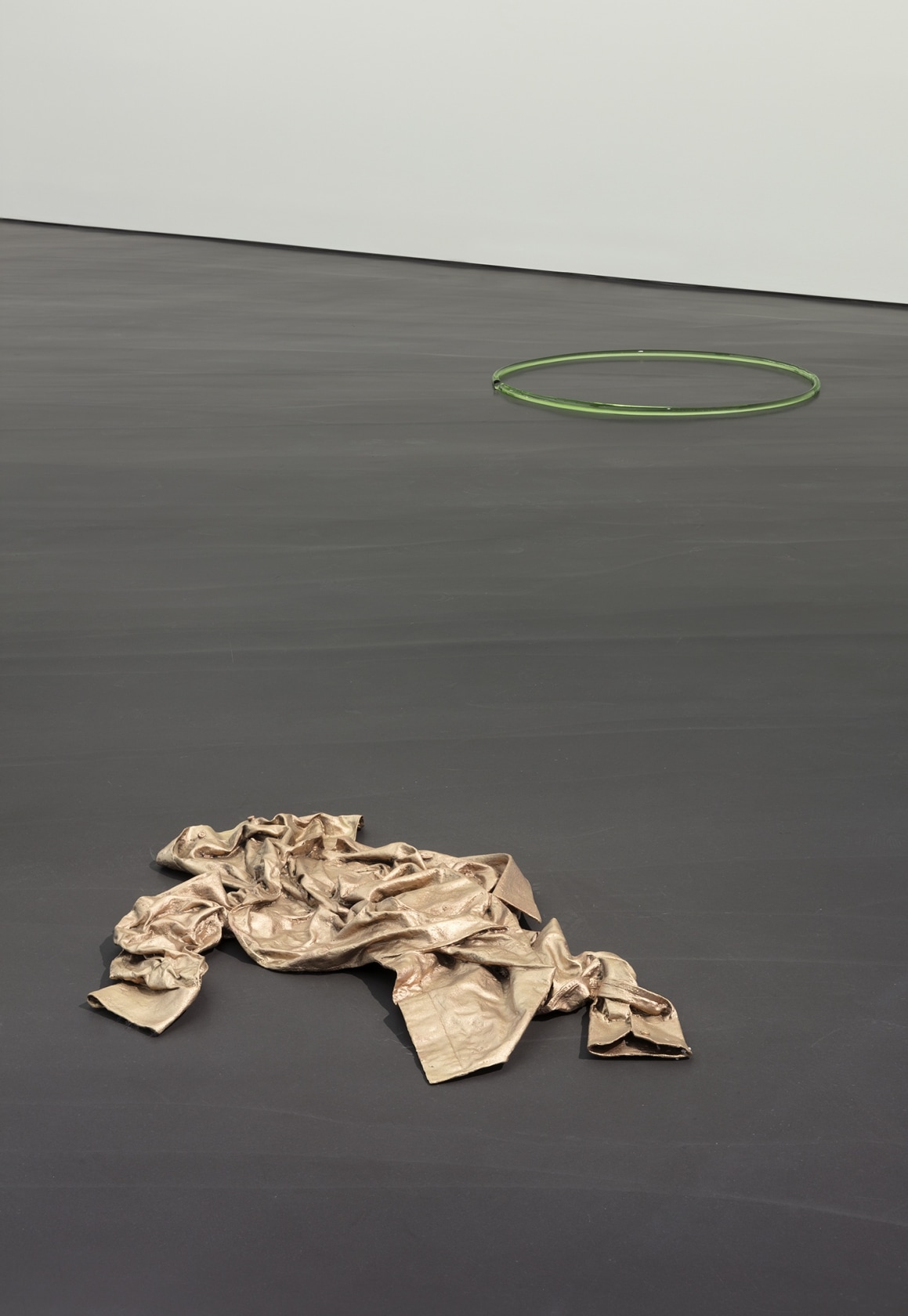 Background: Francesco Gennari, Mi sento quasi... / I Almost Feel..., 2017. Foreground: Francesco Gennari, Come una farfalla / Like a...