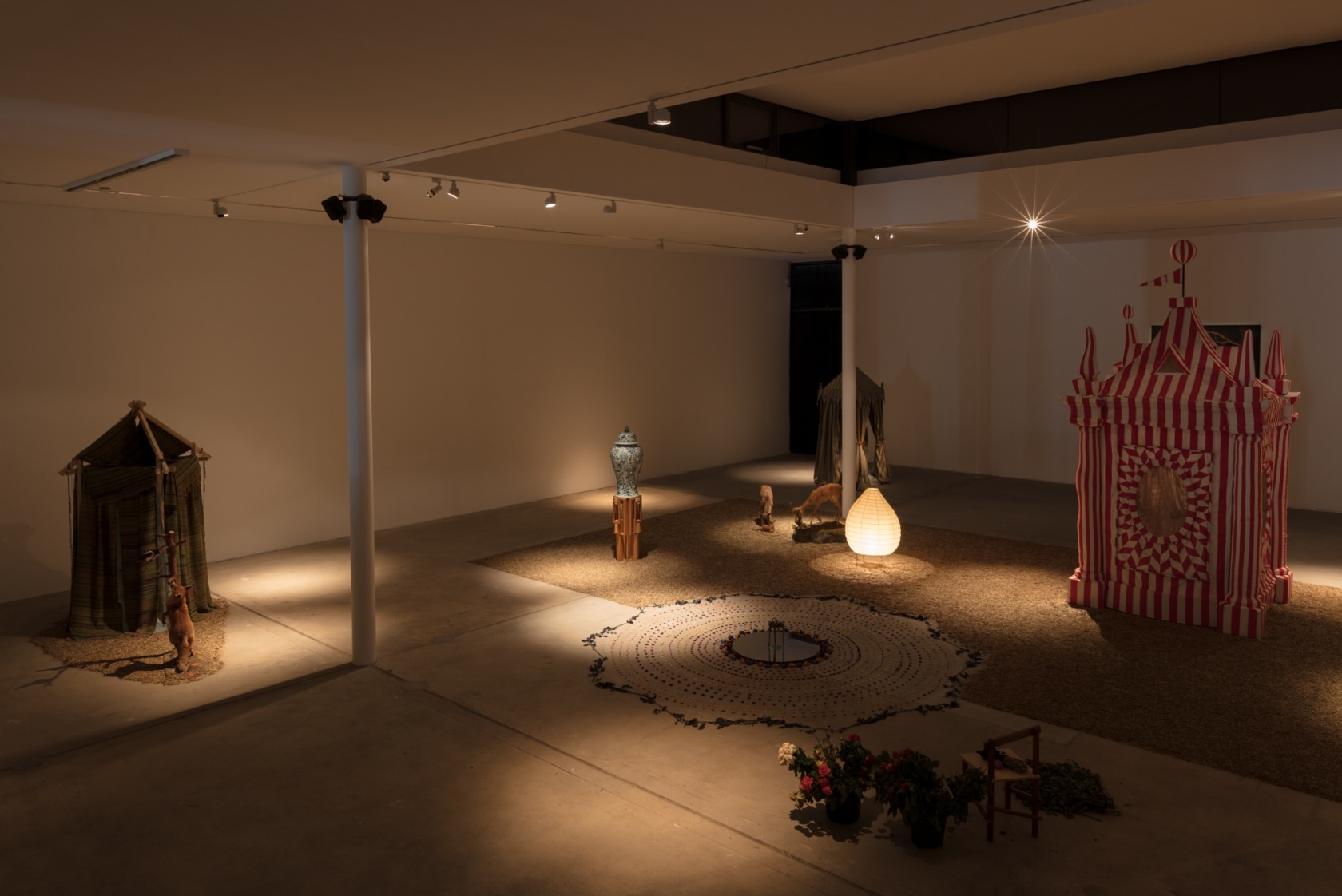 Exhibition view: AA Bronson’s Garten der Lüste KW Institute for Contemporary Art, Berlin, 2018 Photo © Andrea Rossetti