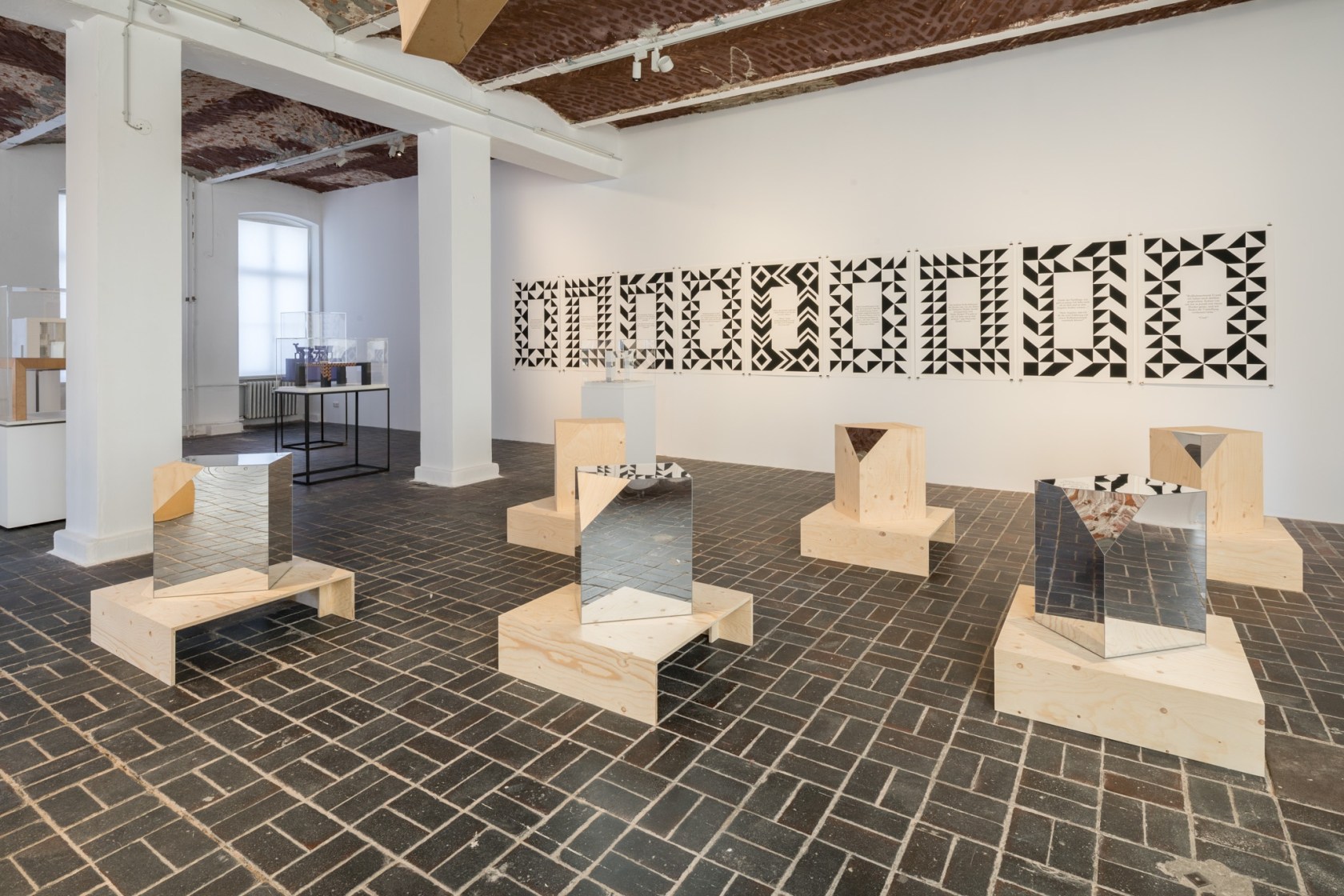 Exhibition view: Trix & Robert Haussmann. The Log-O-Rithmic Slide Rule: A Retrospective, KW Institute for Contemporary Art, Berlin, 2018 Photo...