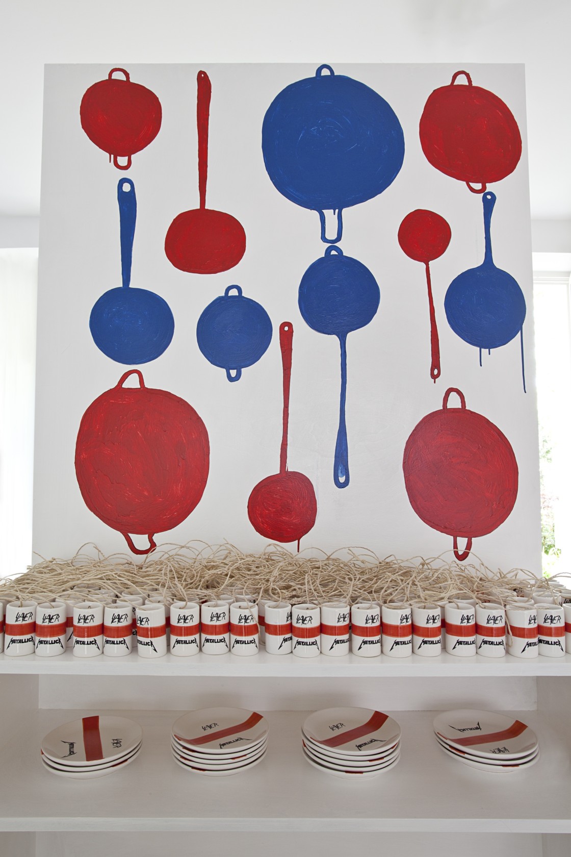 Exhibition view, Slayer Metallica, 2012 © Andrea Rossetti