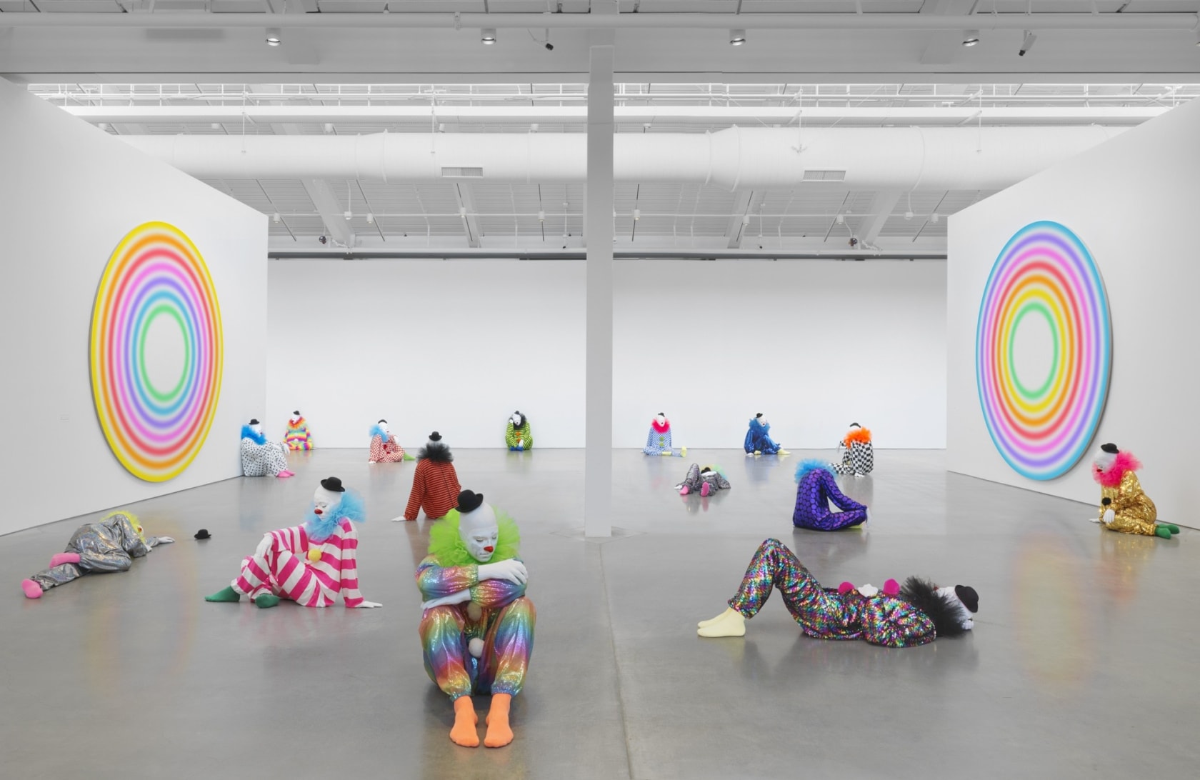 Exhibition view: the world just makes me laugh, Berkeley Art Museum & Pacific Film Archive, Berkeley, 2017 Photo © Studio...