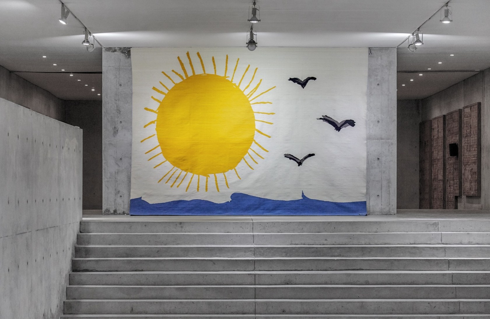 Exhibition view: your age and my age and the age of the sun, Fundación Casa Wabi, Oaxaca, 2018-19 Photo ©...