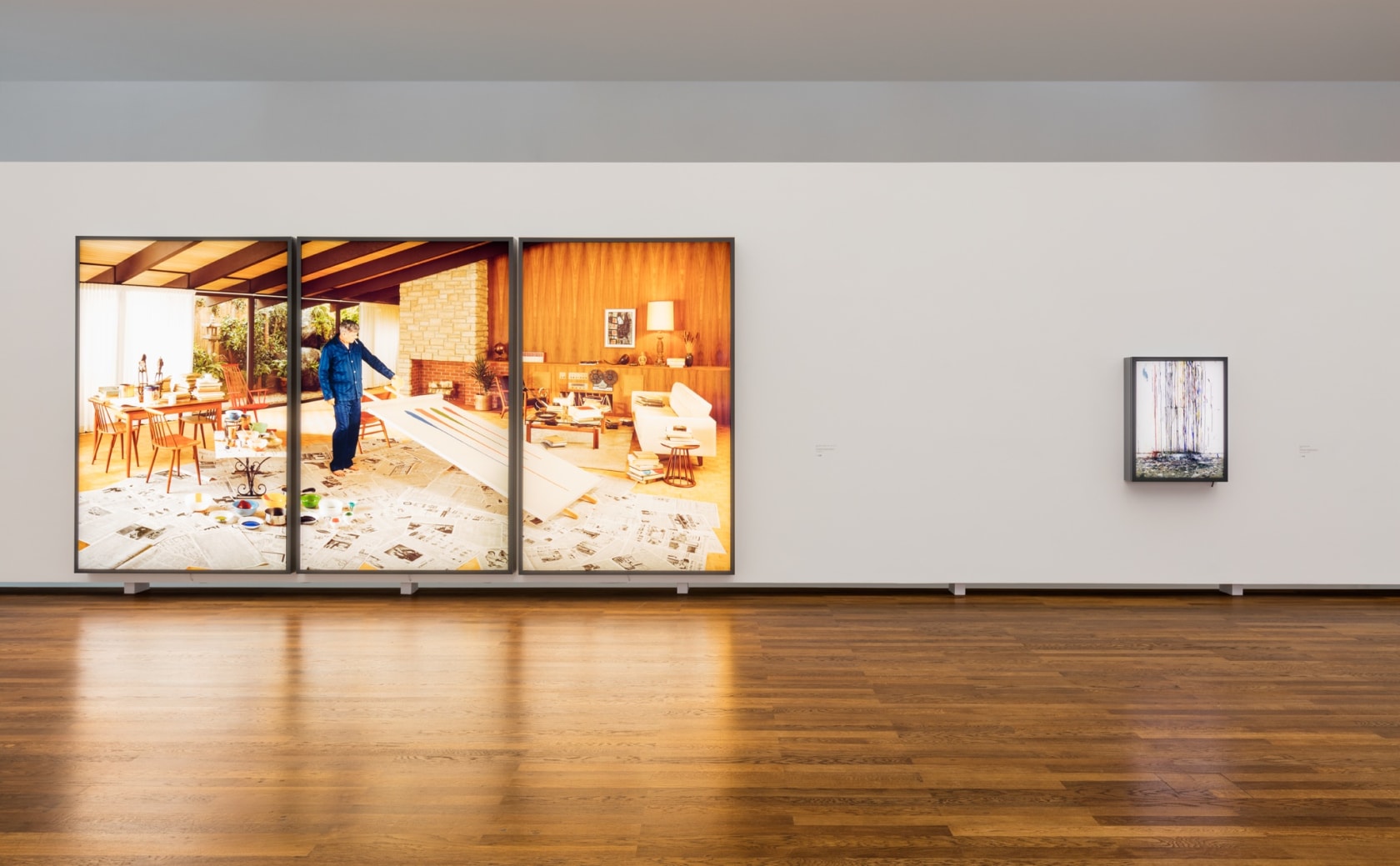 Exhibition view: Rodney Graham. Lightboxes, Museum Frieder Burda, Baden Baden, 2017 Photo © Andrea Rossetti