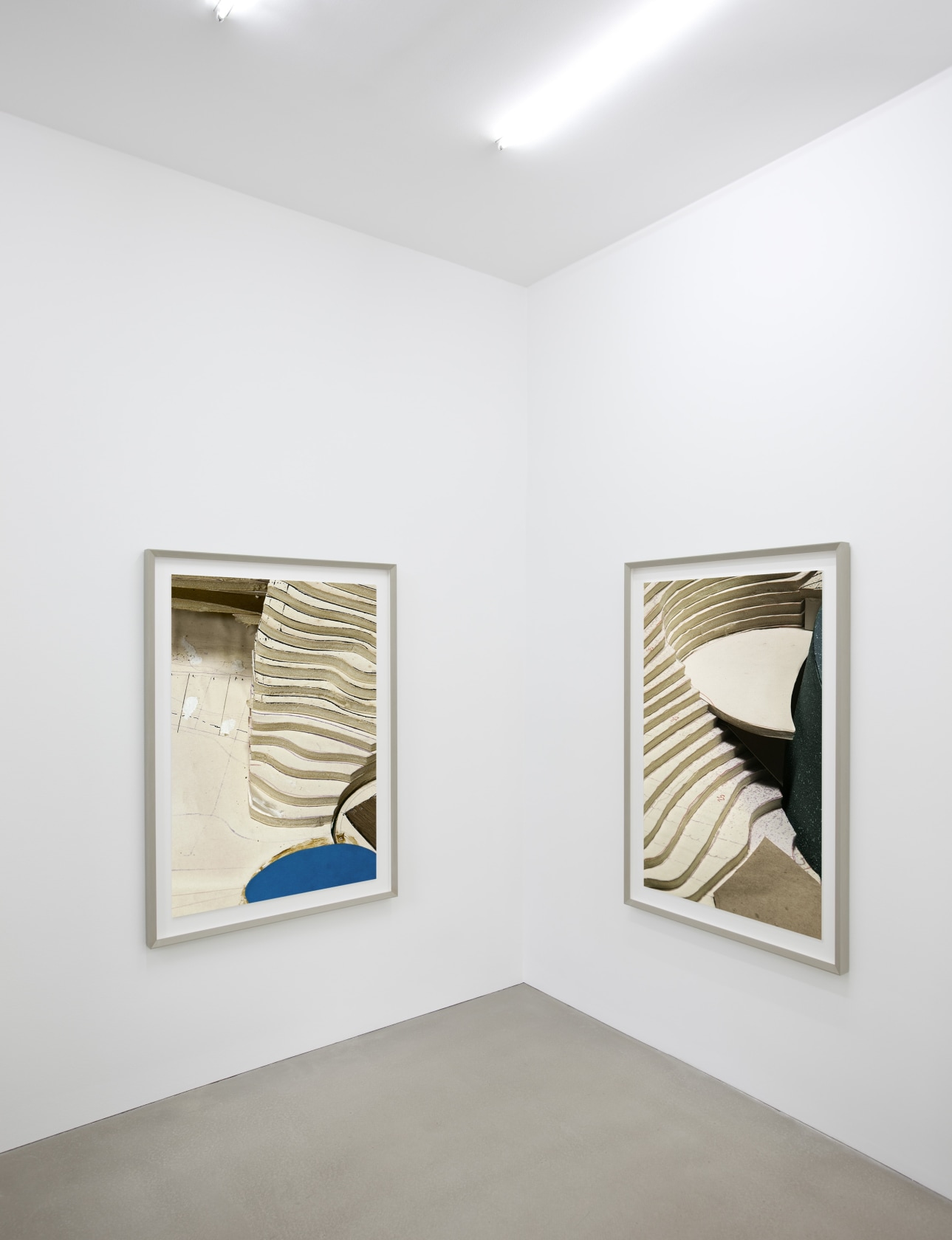 From left to right: Haagen Beach #34, 2011 Haagen Beach #44, 2011 The architectural models of American architect John Lautner...