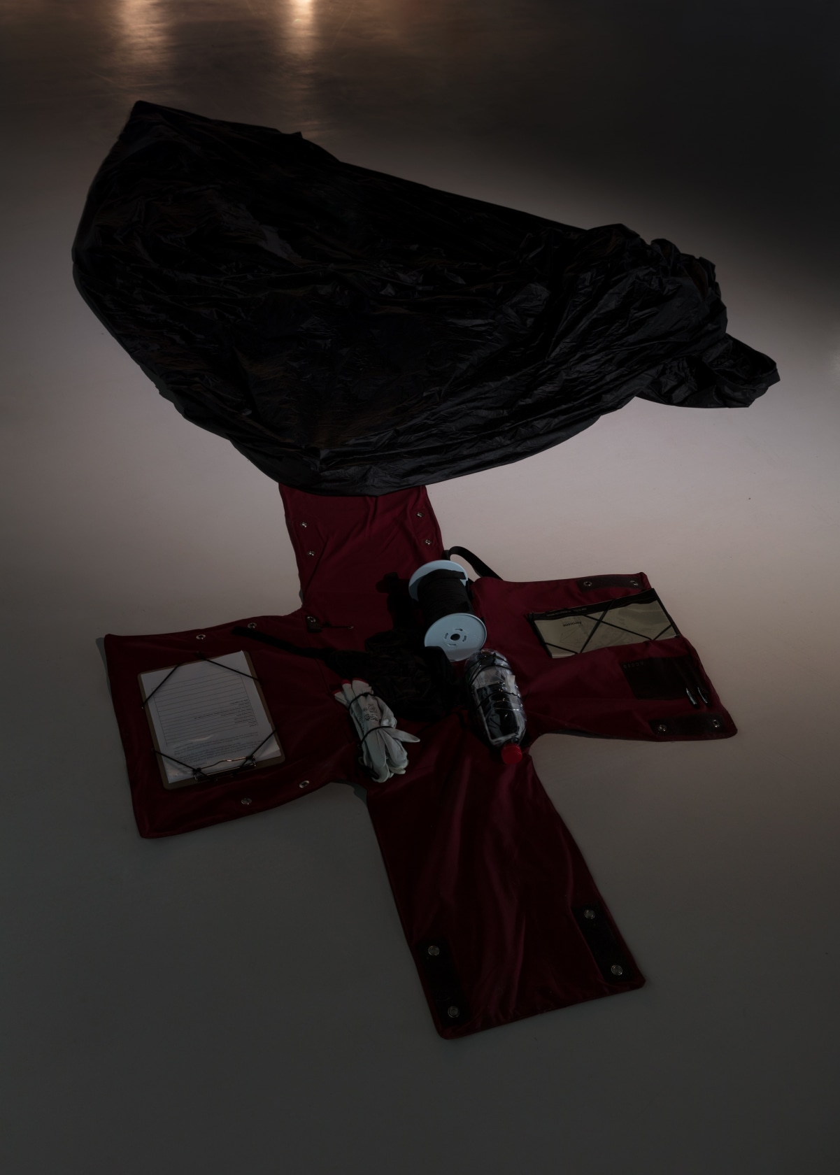 Exhibition view: Tomás Saraceno, A Thermodynamic Imaginary MAAT, Lisbon, 2018 Photo © Andrea Rossetti