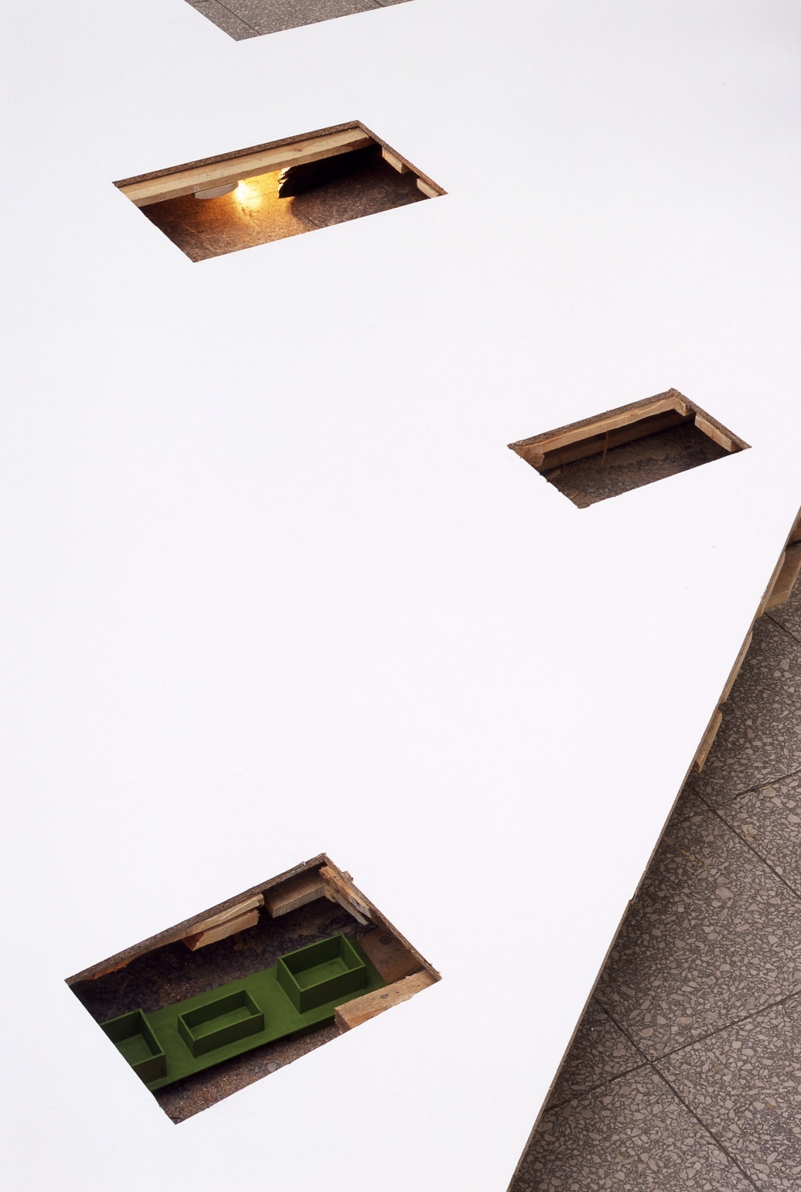 Jean Pascal Flavien Untitled, 2004 (detail) Mixed media Dimensions variable Photo © Jörg von Bruchhausen