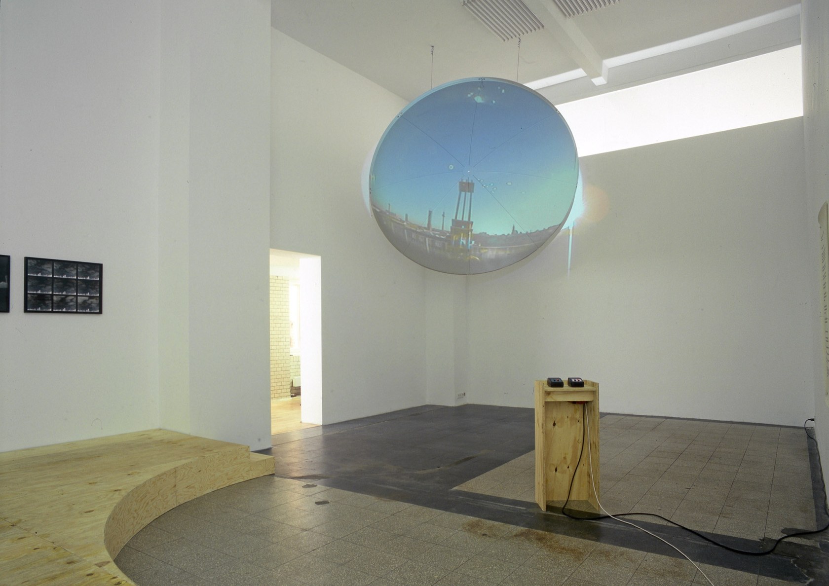 Cloudbuster Project - P.S.1 New York - 17.5.2003 - Clouds, 2003 (left) Signed, numbered & dated Lambda-Color 53,7 x 71,6...