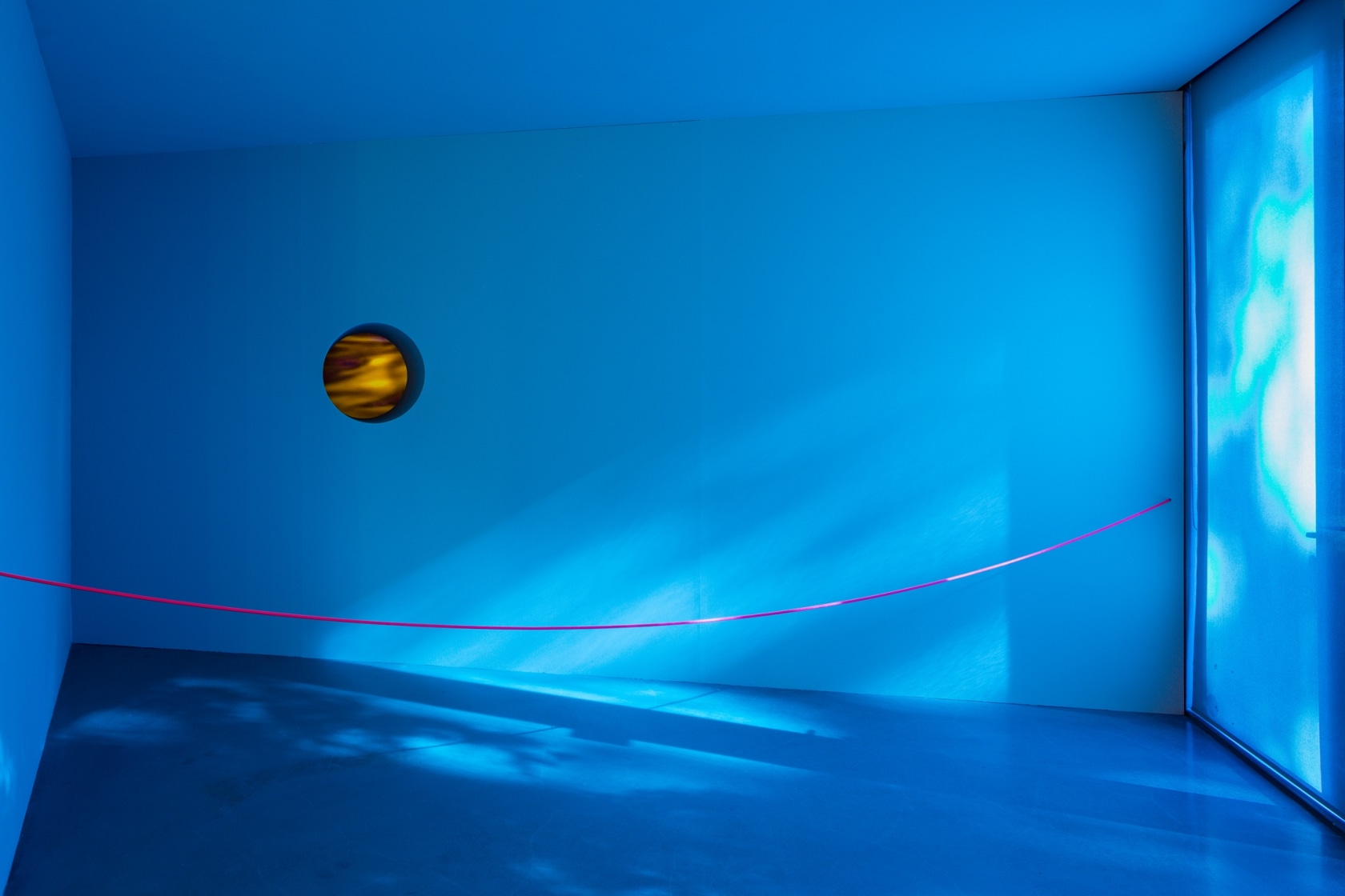 Dominique Gonzalez-Foerster & Joi Bittle Cosmorama, 2018 Mixed media Exhibition view: Dominique Gonzalez-Foerster, Martian Dreams Ensemble, Galerie für Zeitgenössische Kunst,...