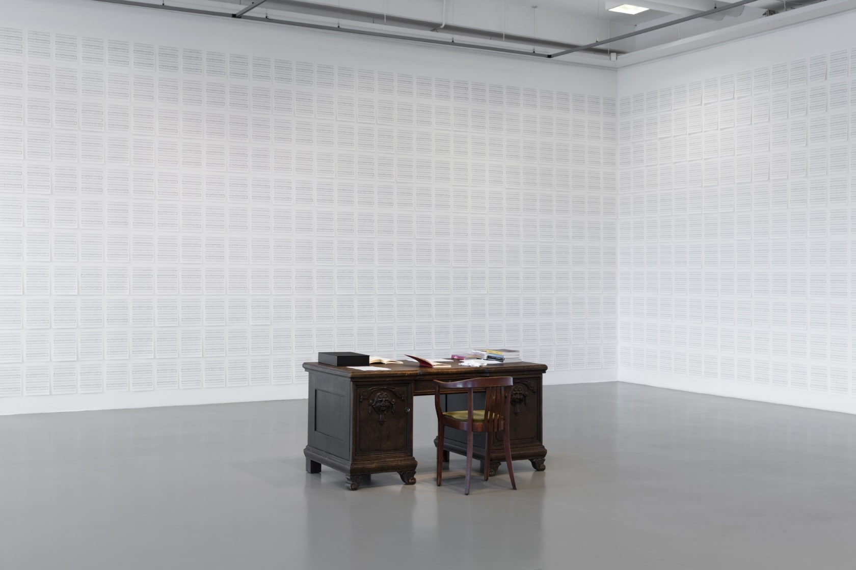 Exhibition view Tacet, Kasseler Kunstverein, Kassel, 2019 Photo © Andrea Rossetti