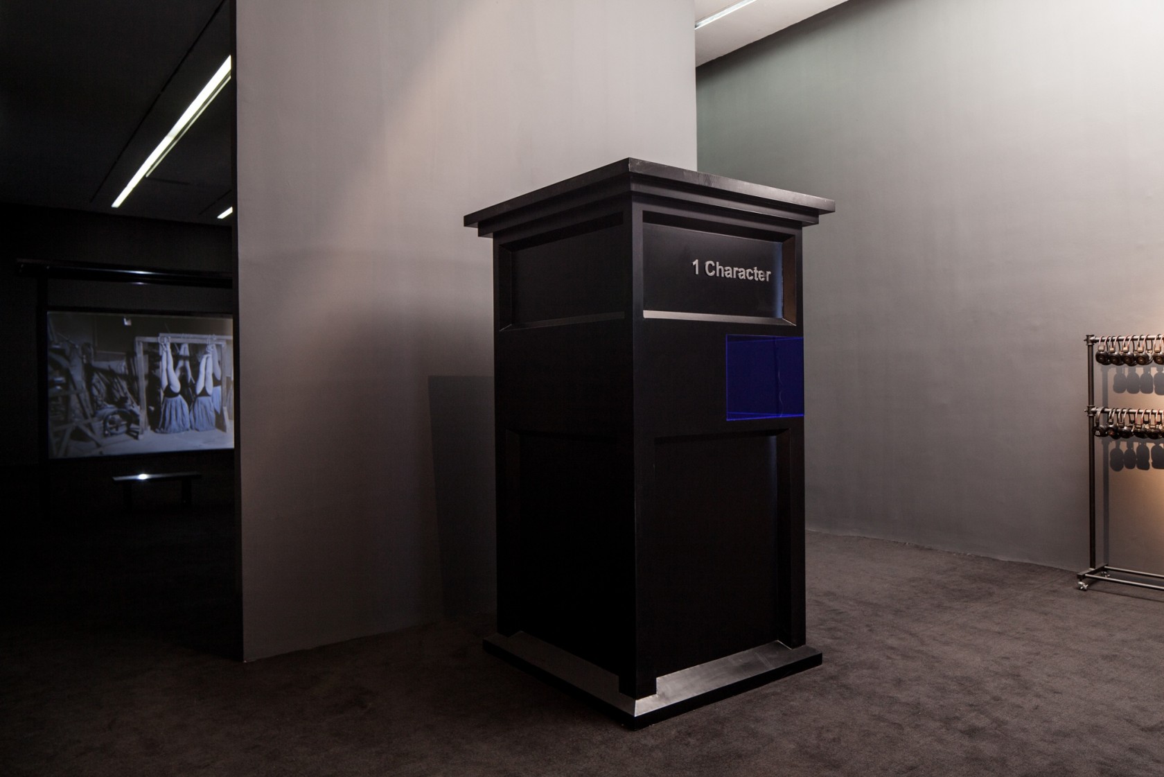 Tao Hui 1 Character & 7 Materials, 2015 (detail) sound and video installation Exhibition view: New Directions, UCCA, Beijing, 2015...