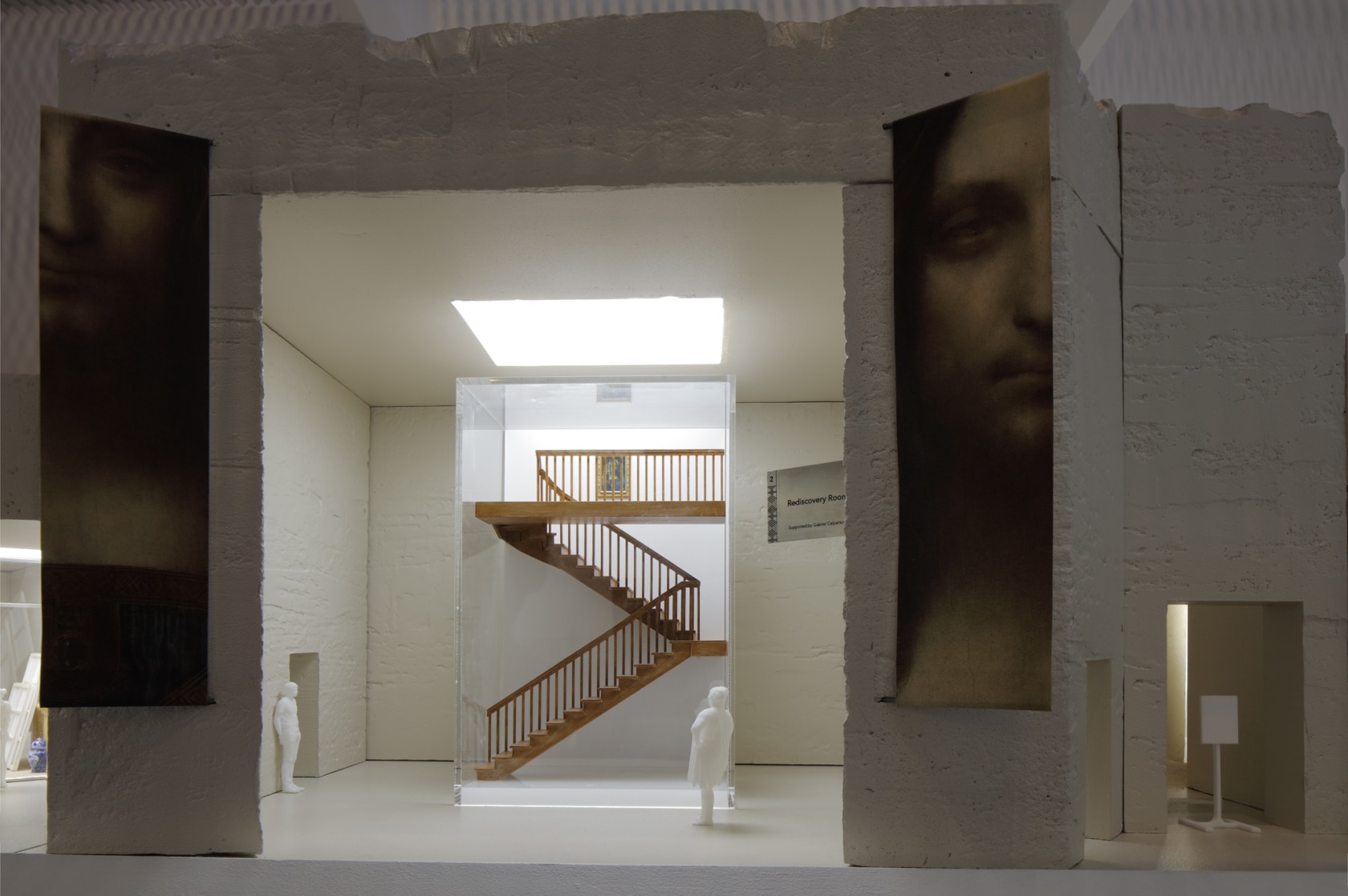 Simon Fujiwara Salvator Mundi Experience, 2019 (detail) Mixed media installation Simon Fujiwara in collaboration with David Kohn architects Exhibition view:...