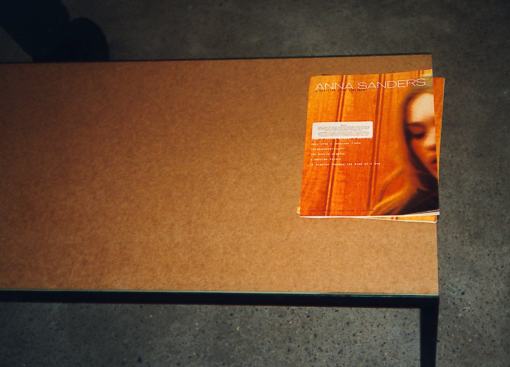 Philippe Parreno, Pierre Huyghe, Anna Sanders, 1997 (July). Exhibition view: Philippe Parreno, Listen to the Picture, Schipper & Krome, Berlin,...