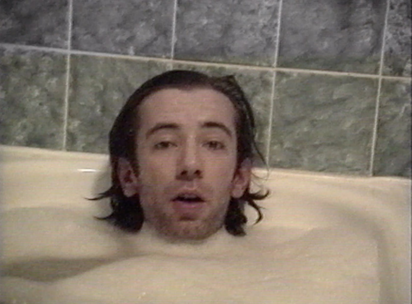 Michael Krome, November TV, 1993. Exhibition view: November TV, Esther Schipper, Cologne, 1993. Film still © Michael Krome