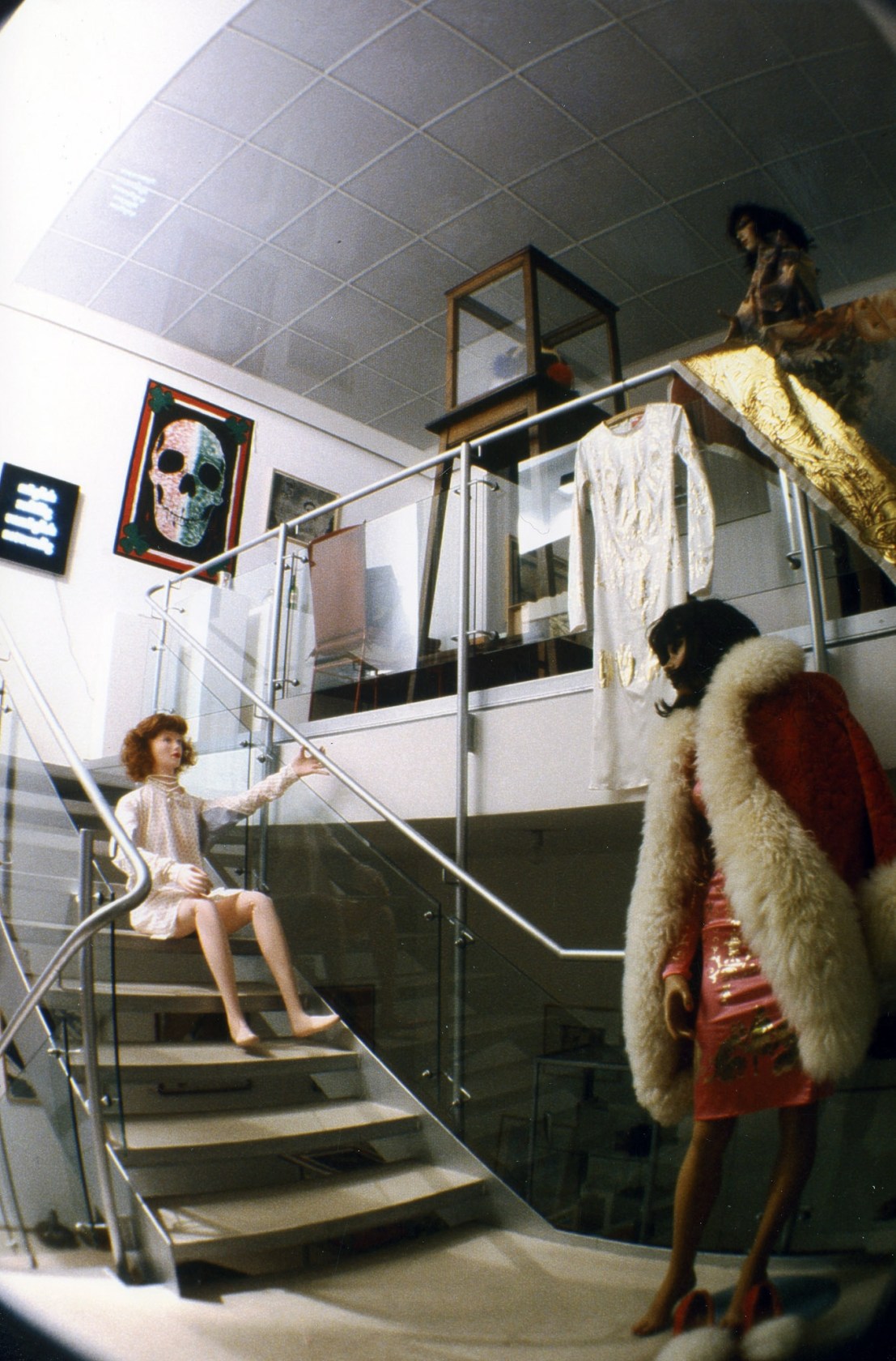 Exhibition view: Vivienne Westwood at Buchholz + Schipper, Cologne, 1991. Photo © Lothar Schnepf