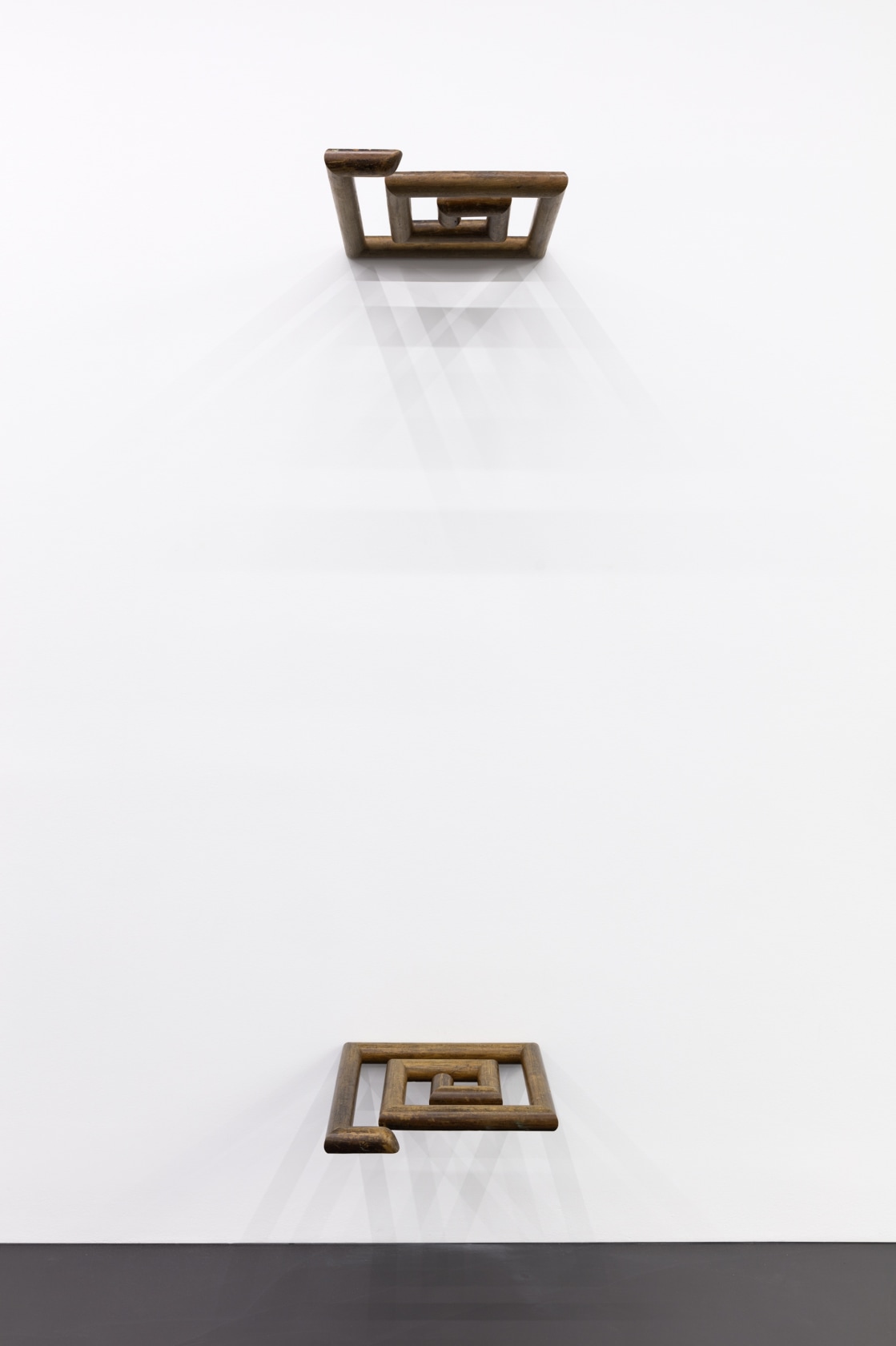 Vertigo, 2018 Modified handrail 5 x 55 x 50 cm each (2 parts) 253 x 55 x 50 cm (overall)...