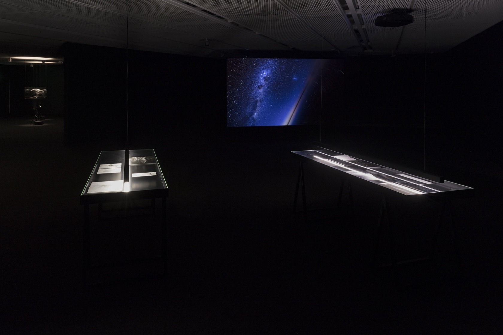 Exhibition view: Aerographies, Fosun Foundation, Shanghai, 2018 Photo © Andrea Rossetti