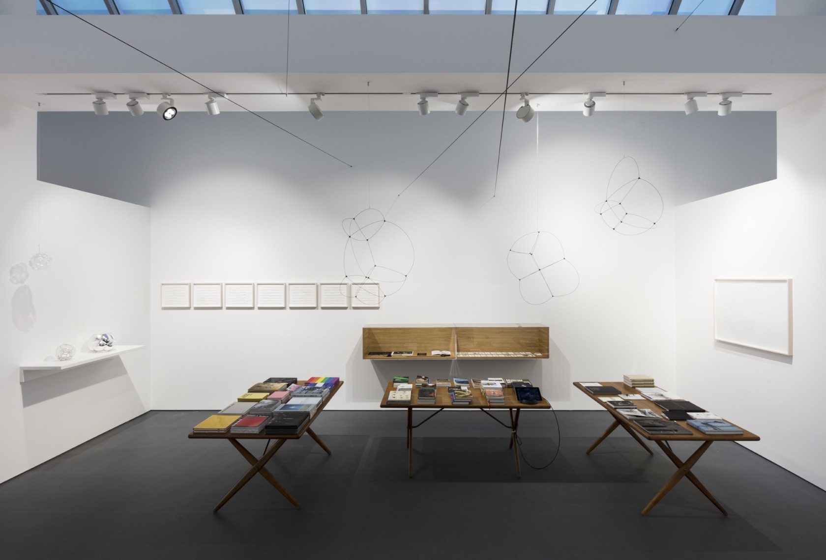 Tomás Saraceno at the Esther Schipper Bookstore, 2019–20. Photo © Andrea Rossetti