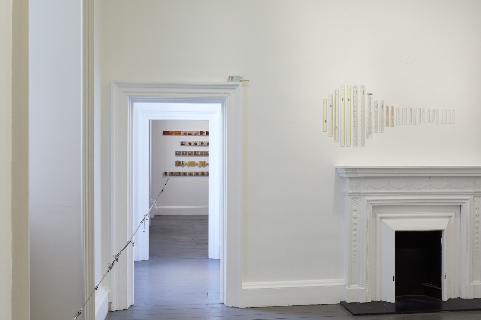 Exhibition view: Jac Leirner, Institutional Ghost, Irish Museum of Modern Art, Dublin, 2017 Photo © IMMA