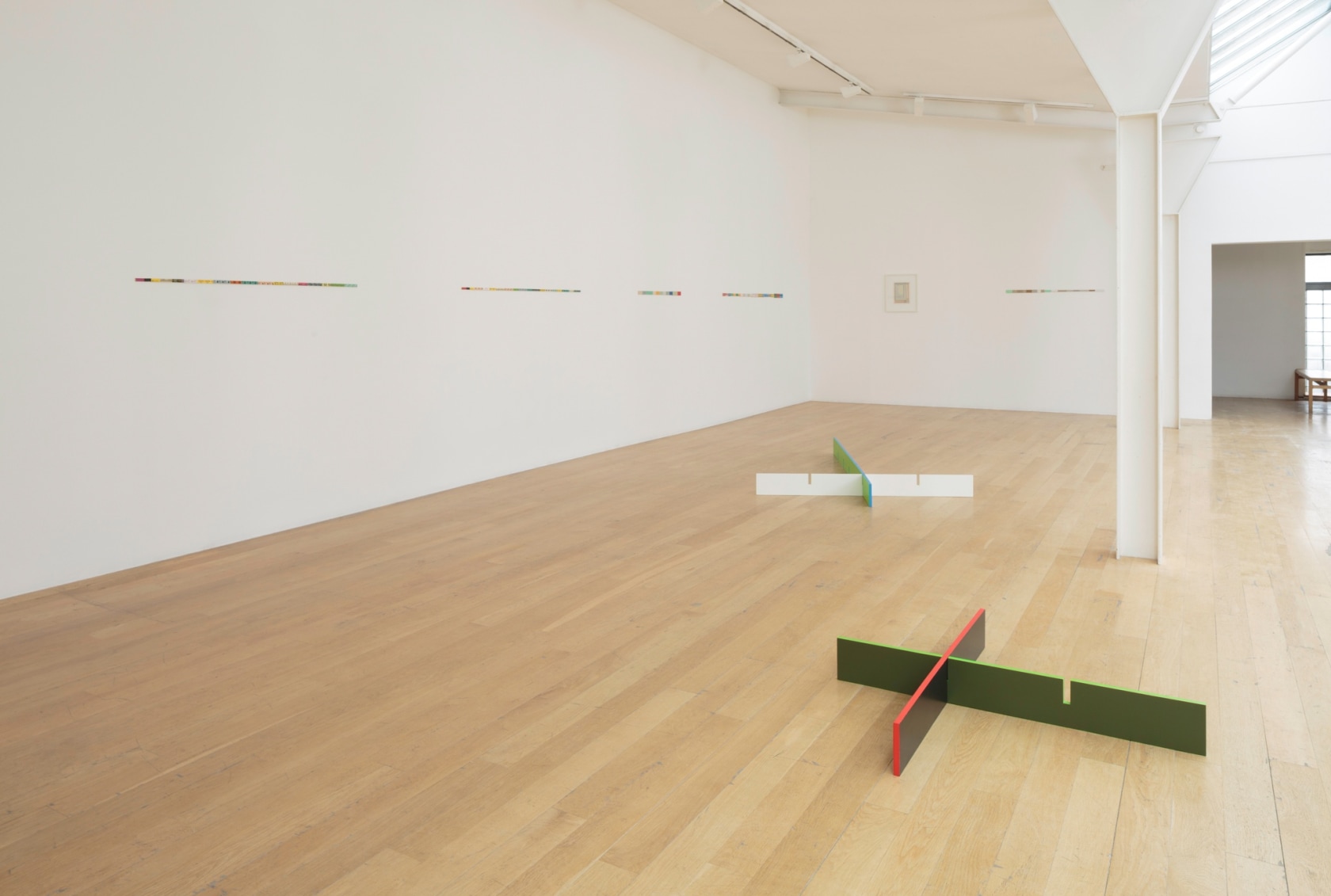 Exhibition view: Jac Leirner, Add It Up, The Fruitmarket Gallery, Edinburgh, 2017 Photo © Ruth Clark